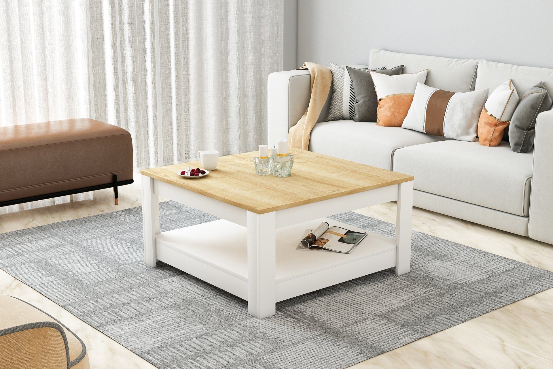 DEMA Home Couchtisch Mitteltisch Athena Kaffeetisch günstig online kaufen