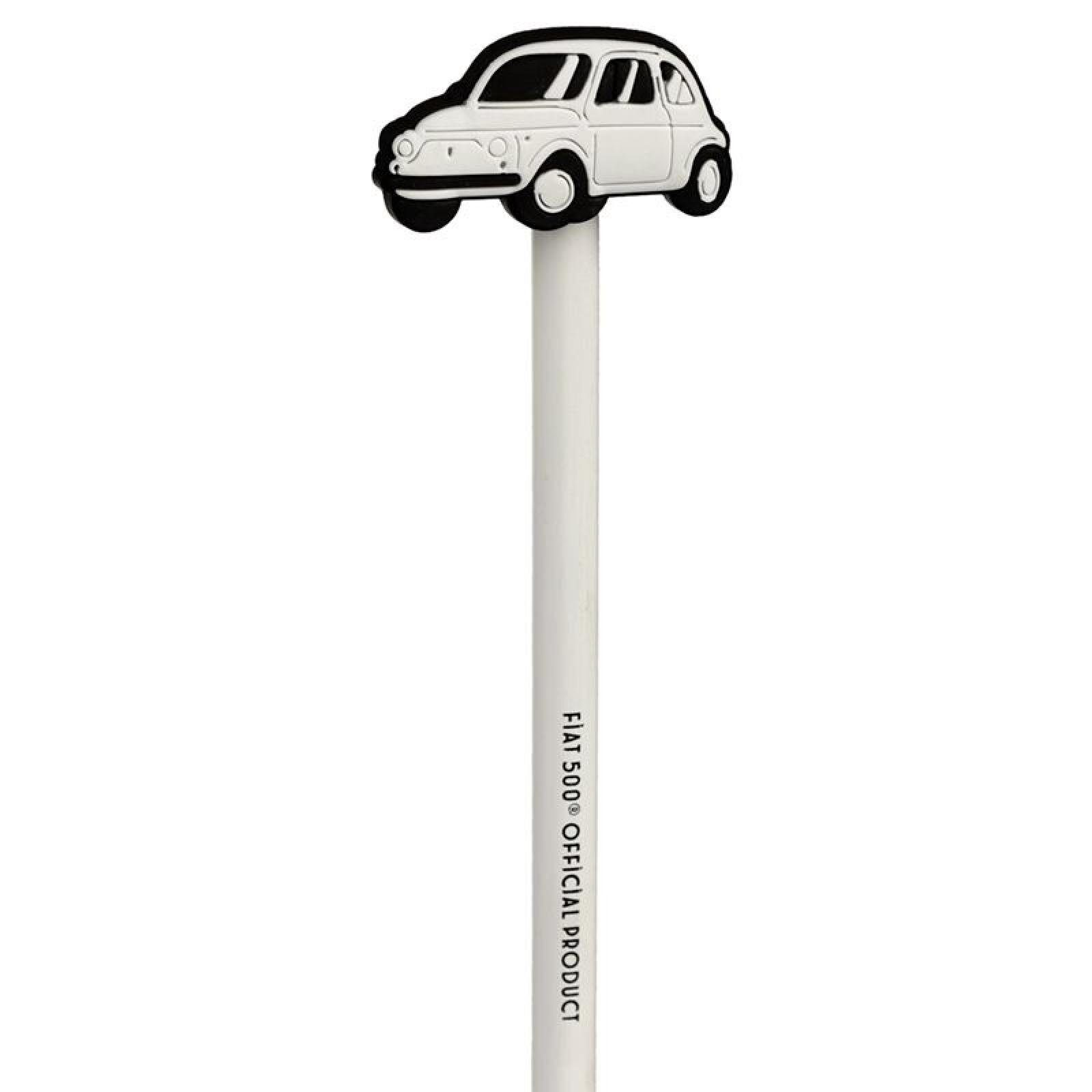 Retro Topper Form von Bleistift Puckator PVC 500 Fiat Bleistift Stück), Fiat in PVC 500 Retro mit (pro