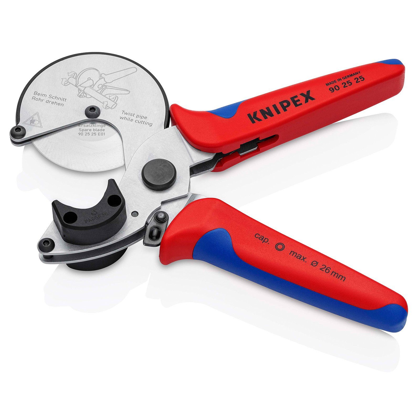 Knipex Rohrschneider Knipex Rohrschn.f.Verbund-und Kunststoffrohre mit Mehrkomponenten...