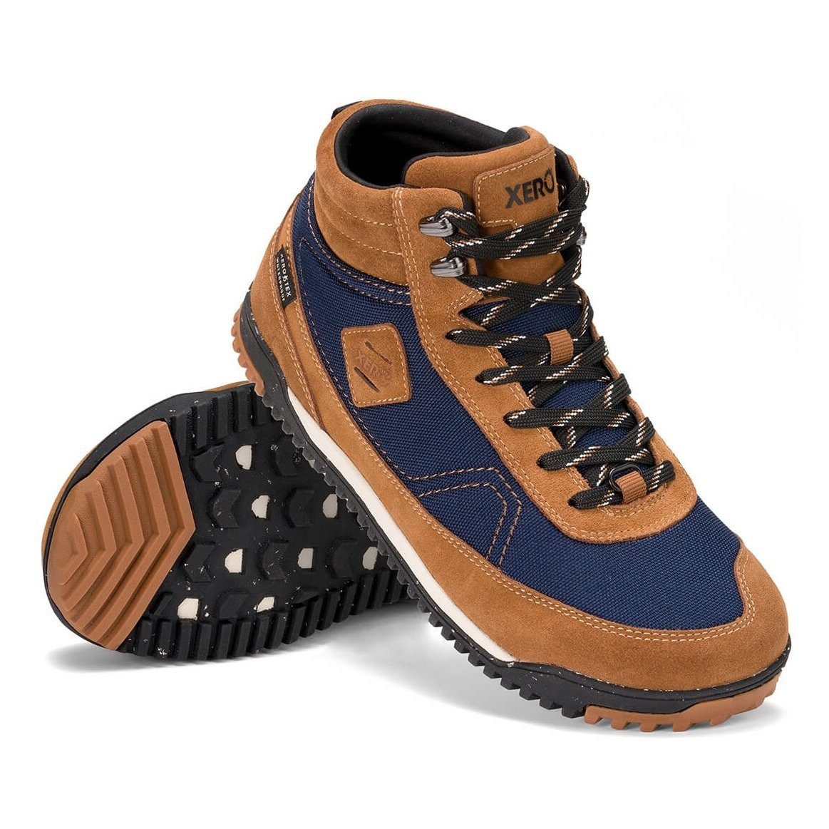 Xero Shoes Ridgeway (wasserdicht, leicht) braun/navyblau Herren Wanderschuh