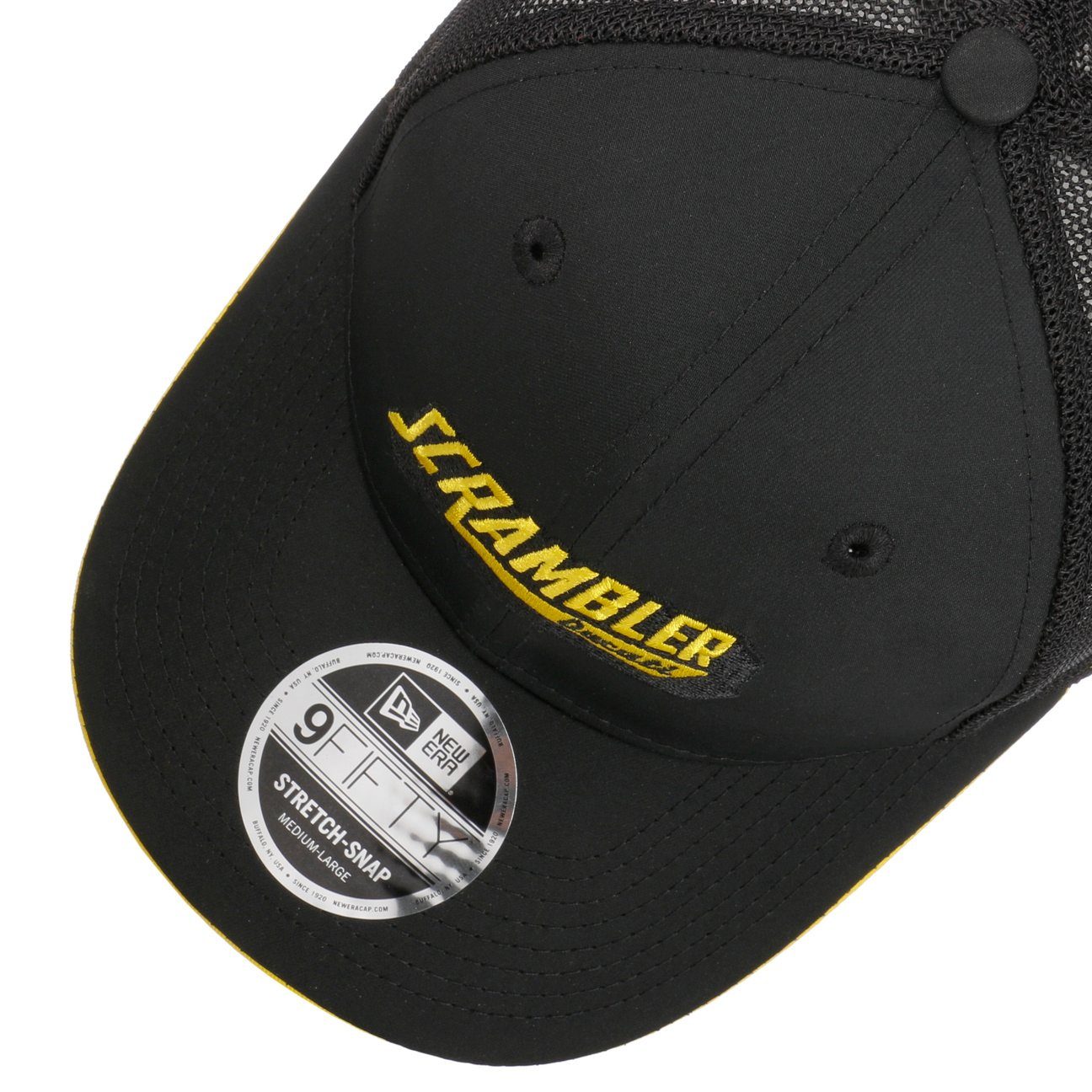 New Era Trucker Cap (1-St) Snapback schwarz Basecap