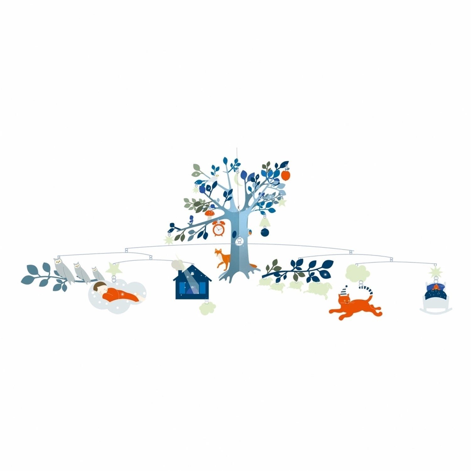 DJECO Nachtlicht DD04301 Polypro Mobile: Gute Nacht