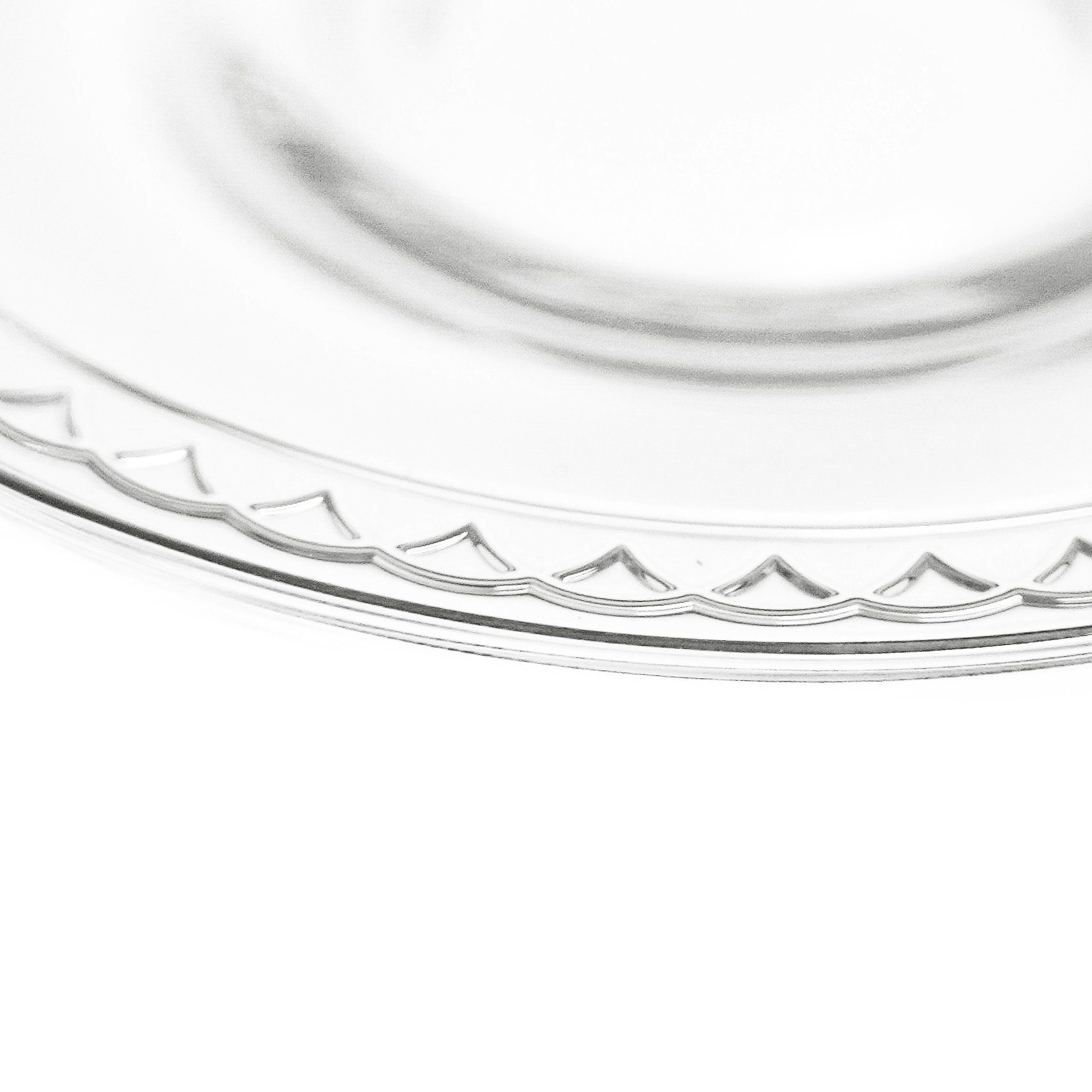 Pasabahce Untertasse 6er Untertassen Cay Tabagi transparent, (6 St)