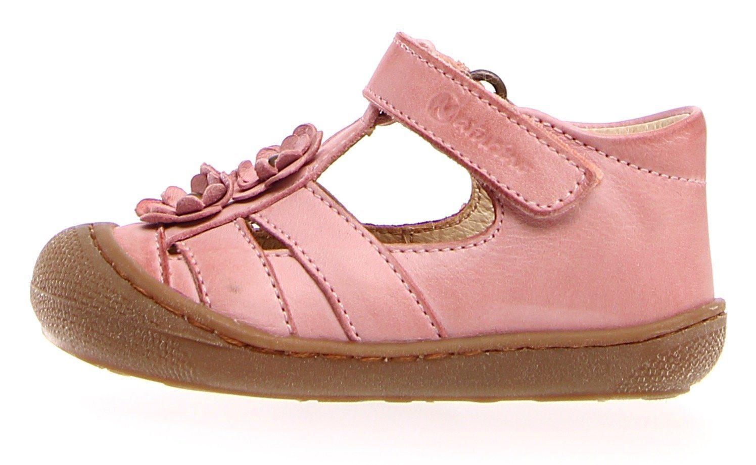Schuhe Babyschuhe Mädchen Naturino Maggy Sandale mit Blütenapplikation