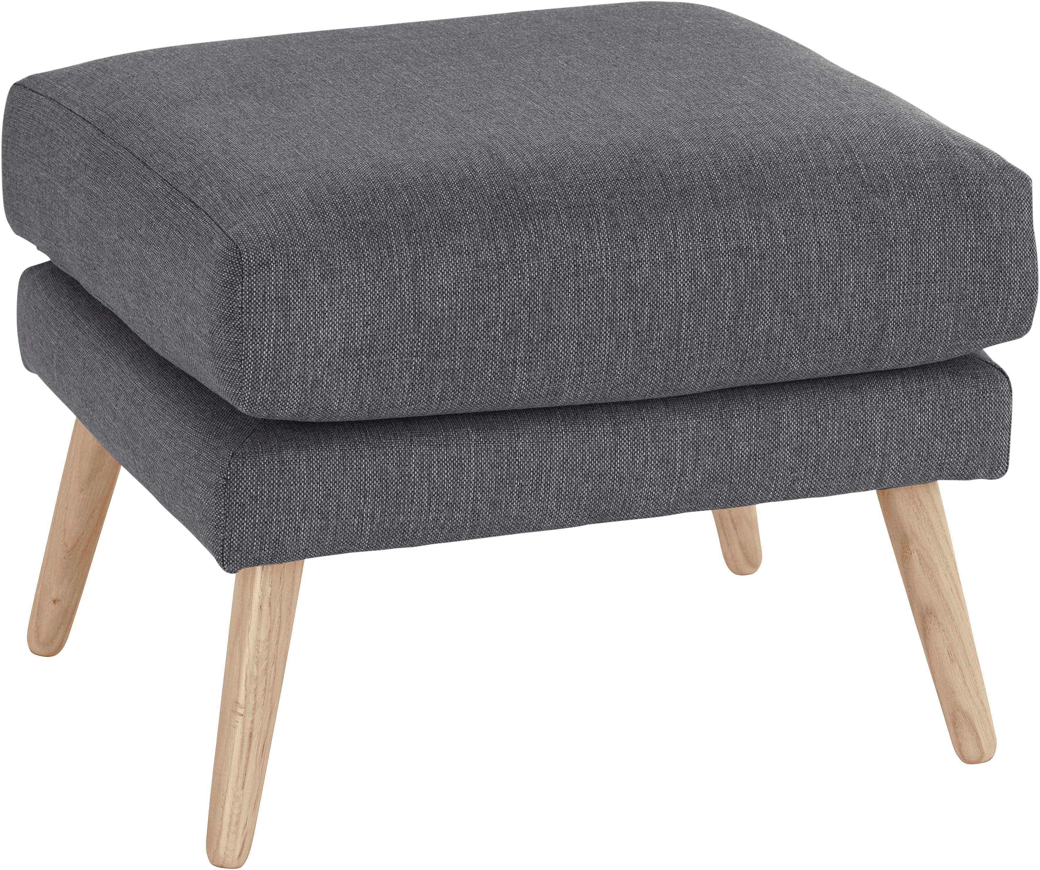 OTTO home Hocker Bille, mit Eiche-Beinen, Design by Morten Georgsen günstig online kaufen