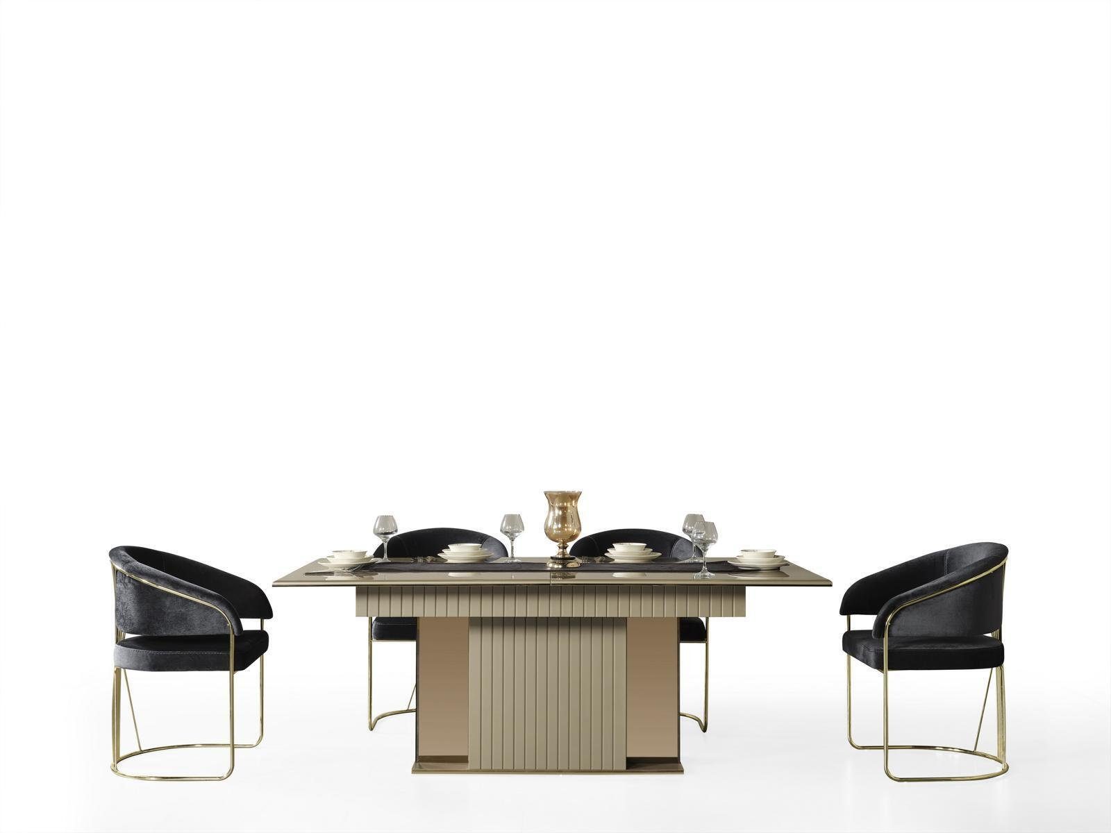Preiswert JVmoebel Esstisch Luxus Esstische Tische Italienische, Tisch Esstisch Europa Metall in Design Made