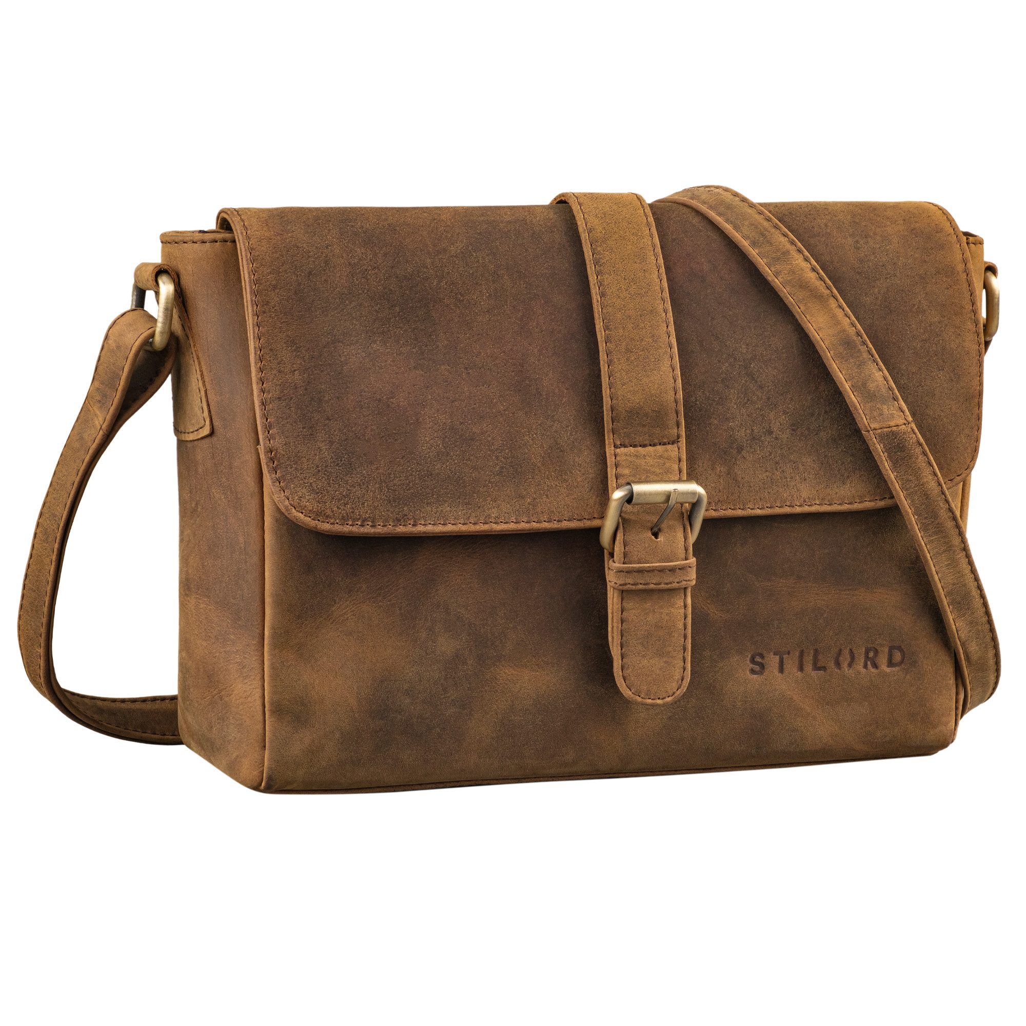 STILORD Handtasche "Letizia" Leder Schultertasche Damen mittelgroß günstig online kaufen