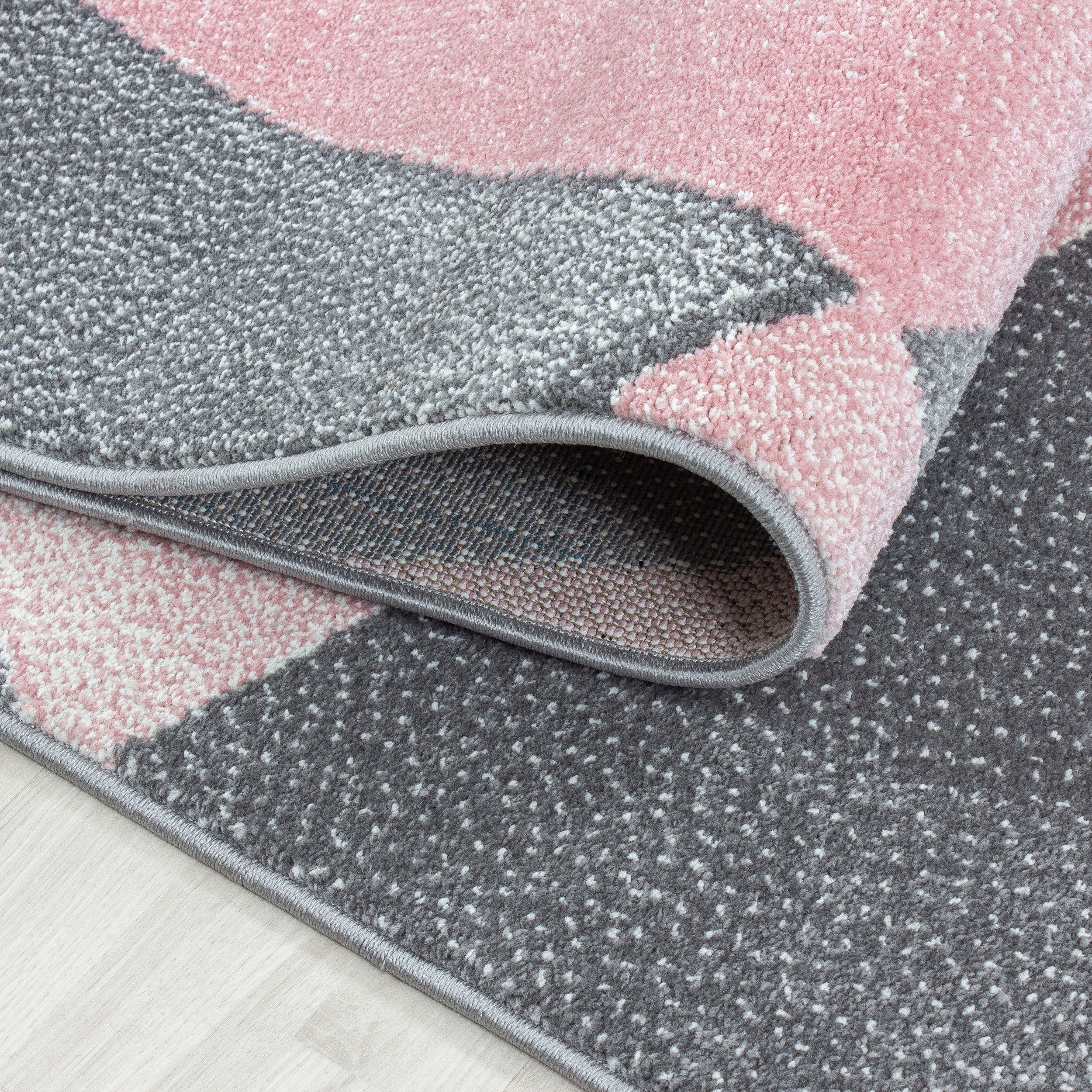 Ayyildiz Teppiche Teppich Beta 1130, rechteckig, Höhe: 11 mm, auch als Läufer, Kurzflor, Wohnzimmer