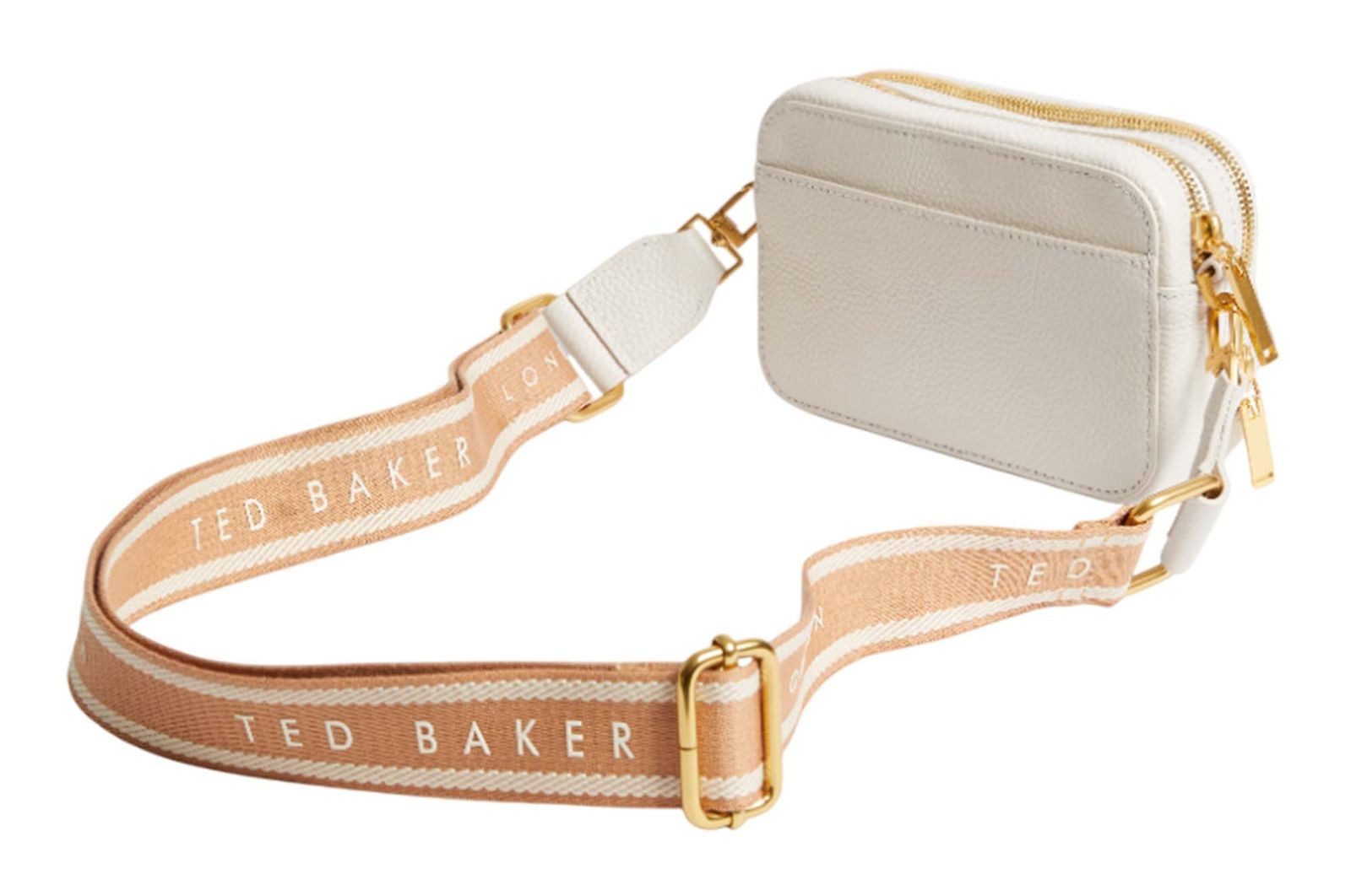 Ted Baker Umhängetasche Baria Mini Webbing Faux Raffia Camera Bag