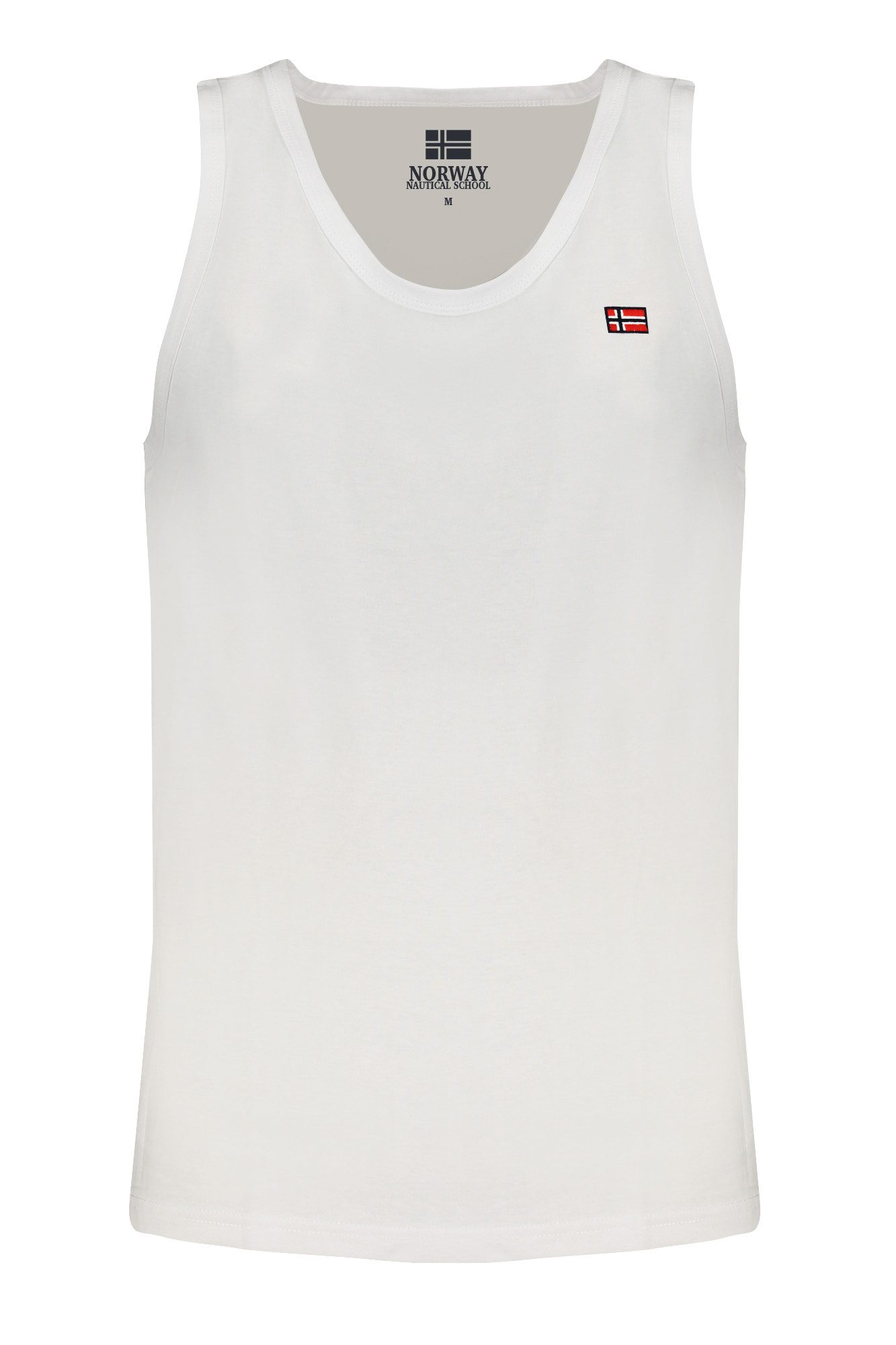 NORWAY 1963 Langarmhemd Herren Tanktop Weiß günstig online kaufen