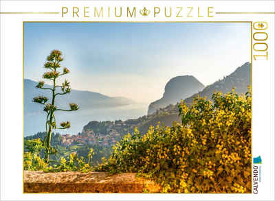 CALVENDO Puzzle CALVENDO Puzzle Tremosine sul Garda und Pieve 1000 Teile Lege-Größe 64 x 48 cm Foto-Puzzle Bild von studio-fifty-five, 1000 Puzzleteile