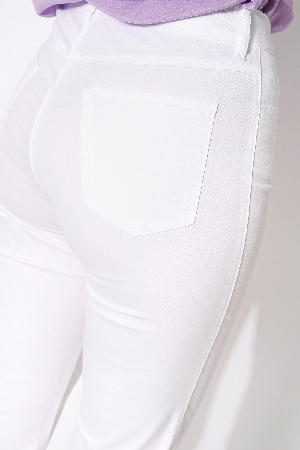 TONI 7/8-Jeans geschlitzt, mit Stretch