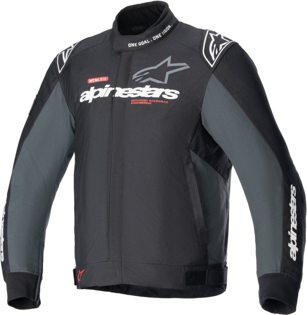 Monza Alpinestars Textiljacke Motorradjacke Motorrad Sport Black/Grey