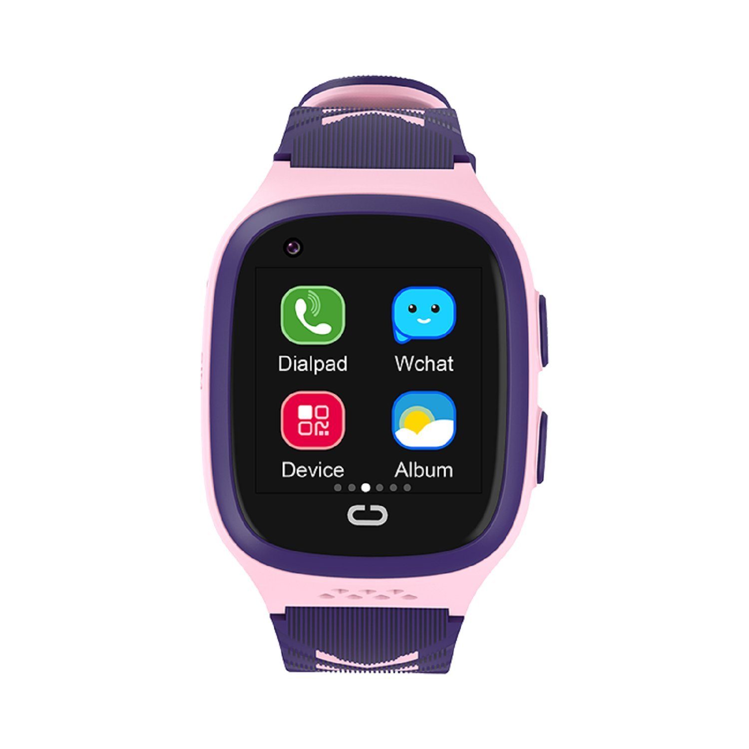 Karen M LT31 Kinder Smartwatch (1,4 Zoll), TFT-Bildschirm, 700mAh, 4G-Unterstützung, GPS, SOS, Video