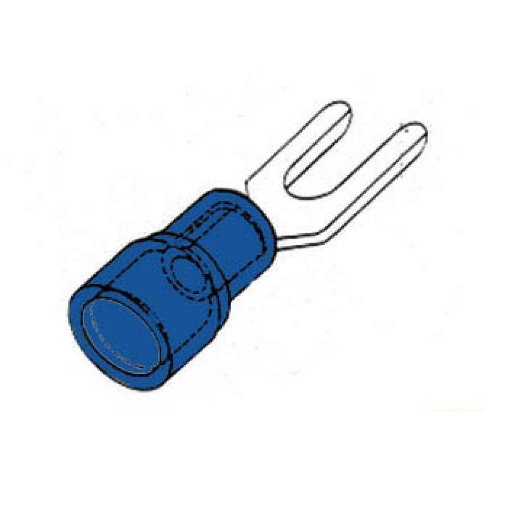 Generic Batteriepolklemme KLEMMKABELSCHUH - BLAU 4,3 mm, 1-St.