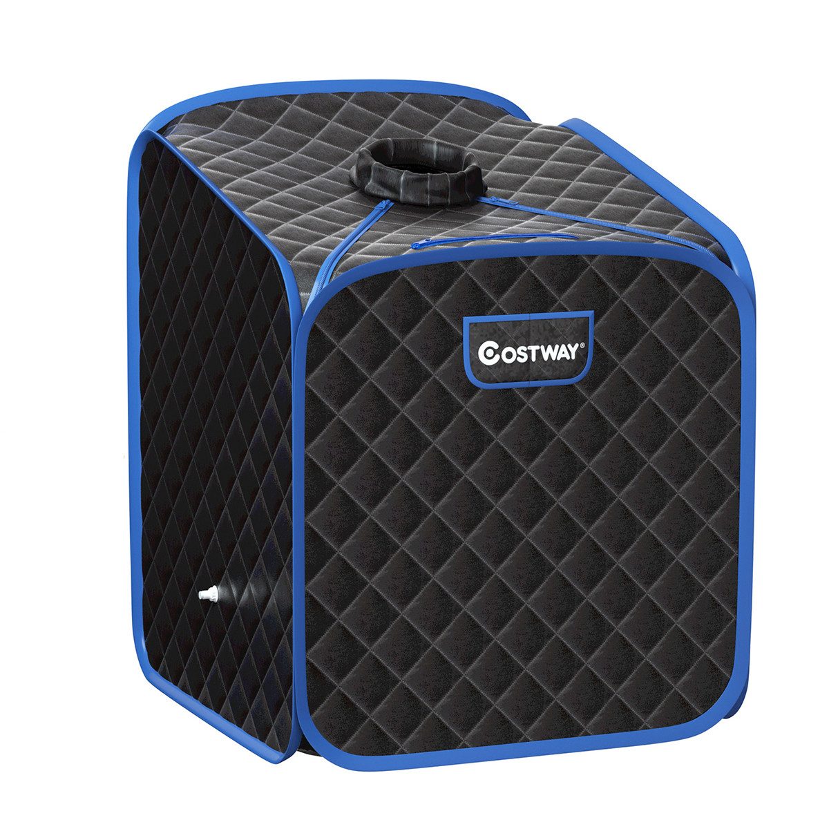 COSTWAY Sauna 2L Dampfsauna, 1000W, mit Sitz günstig online kaufen