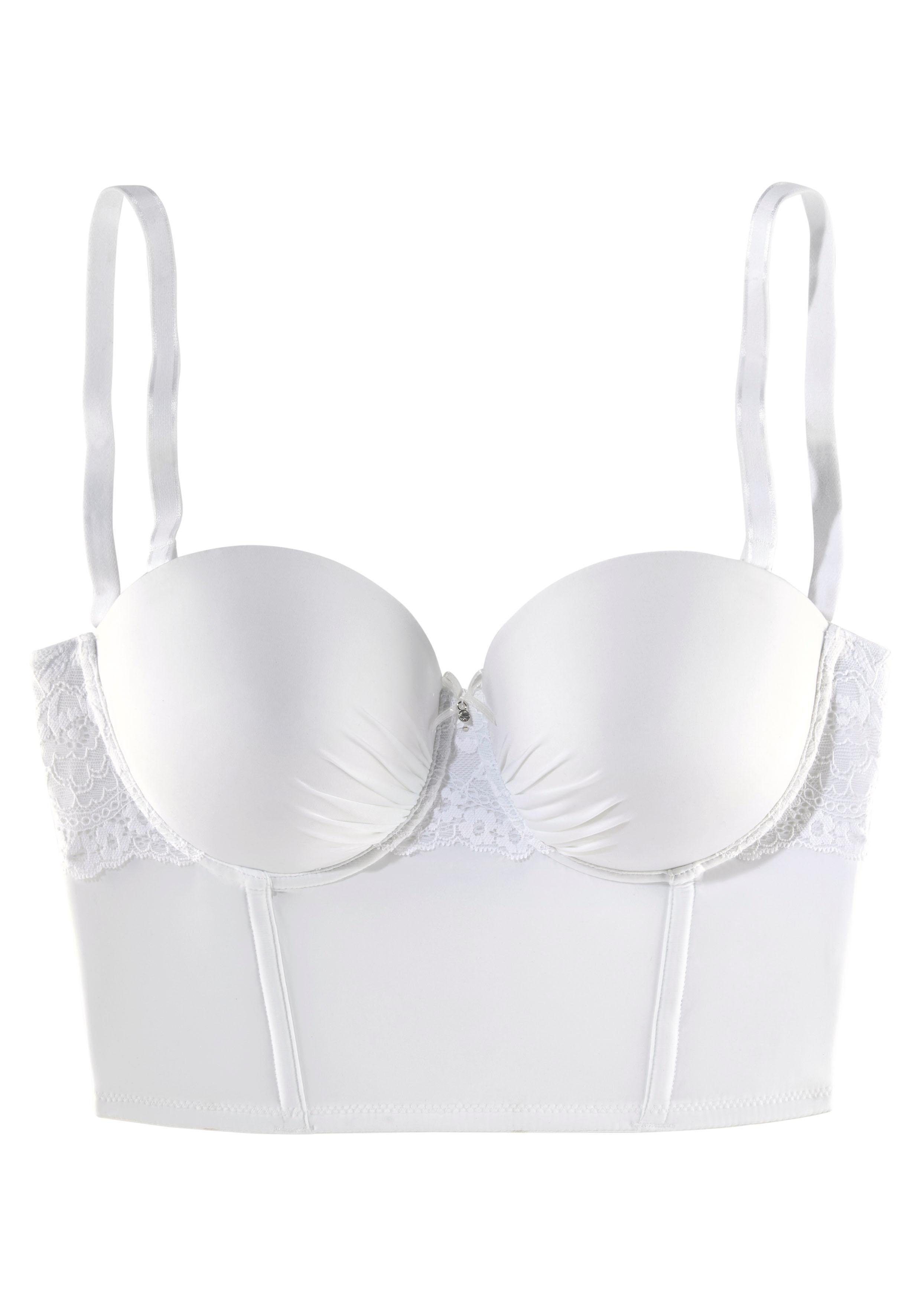 LASCANA Corsage mit herausnehmbaren Push-up Kissen, sexy Dessous. € 69,99