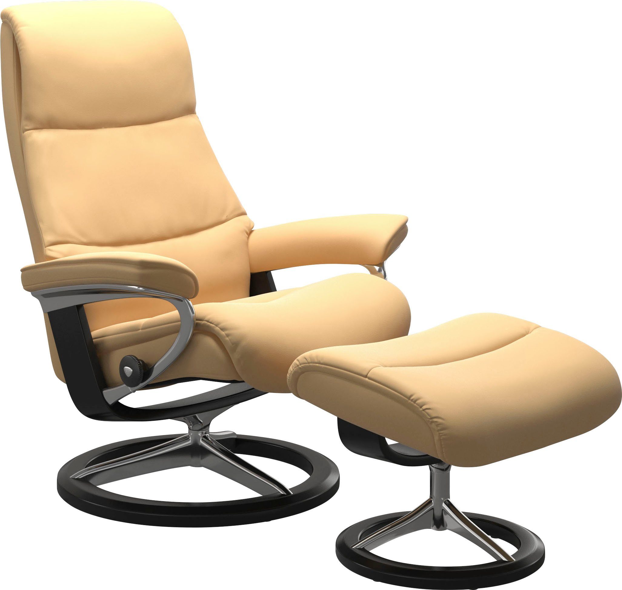 Stressless® Relaxsessel View, mit Signature Base, Größe S,Gestell Schwarz