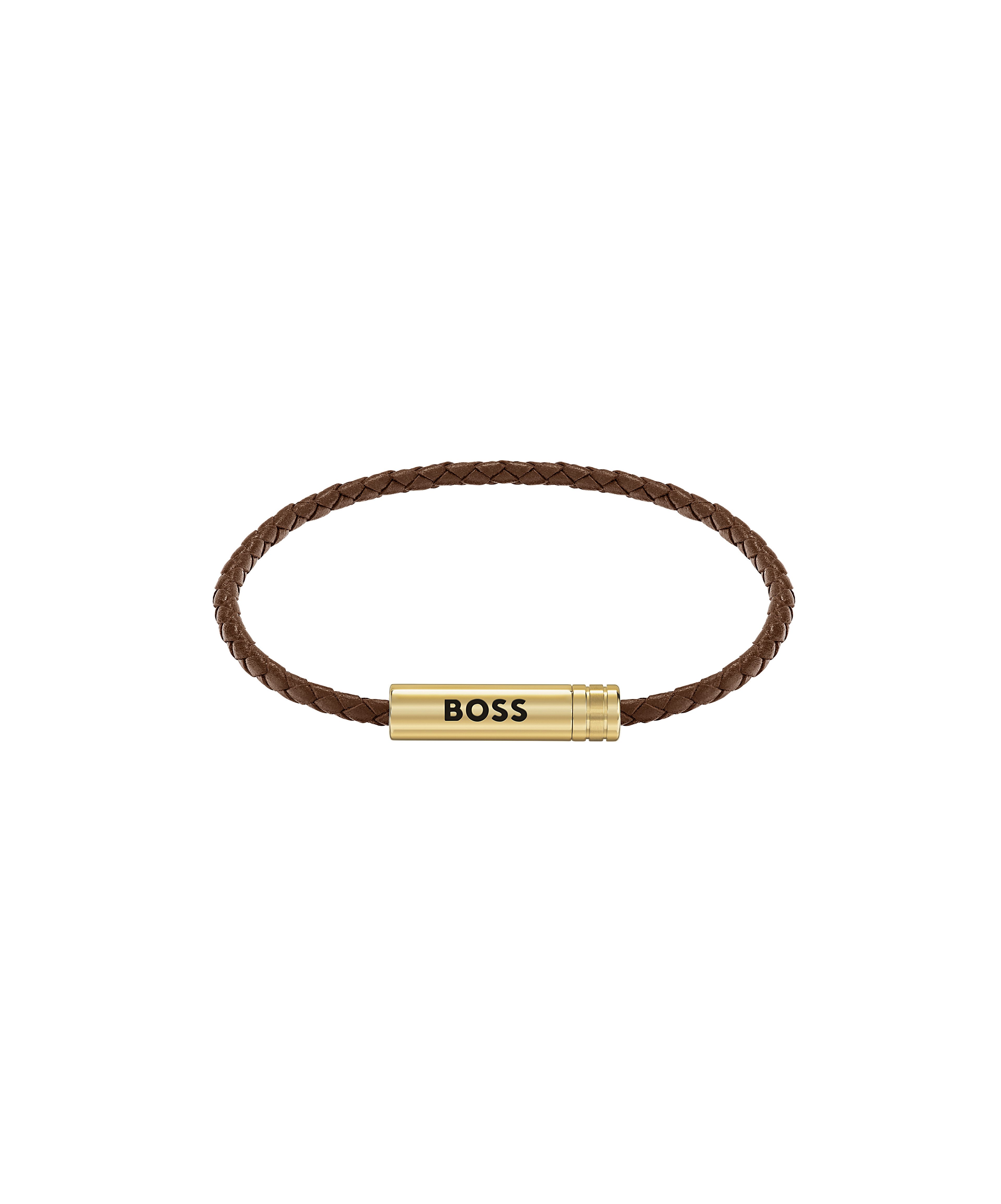 BOSS Lederarmband ARES AIR, Emaille