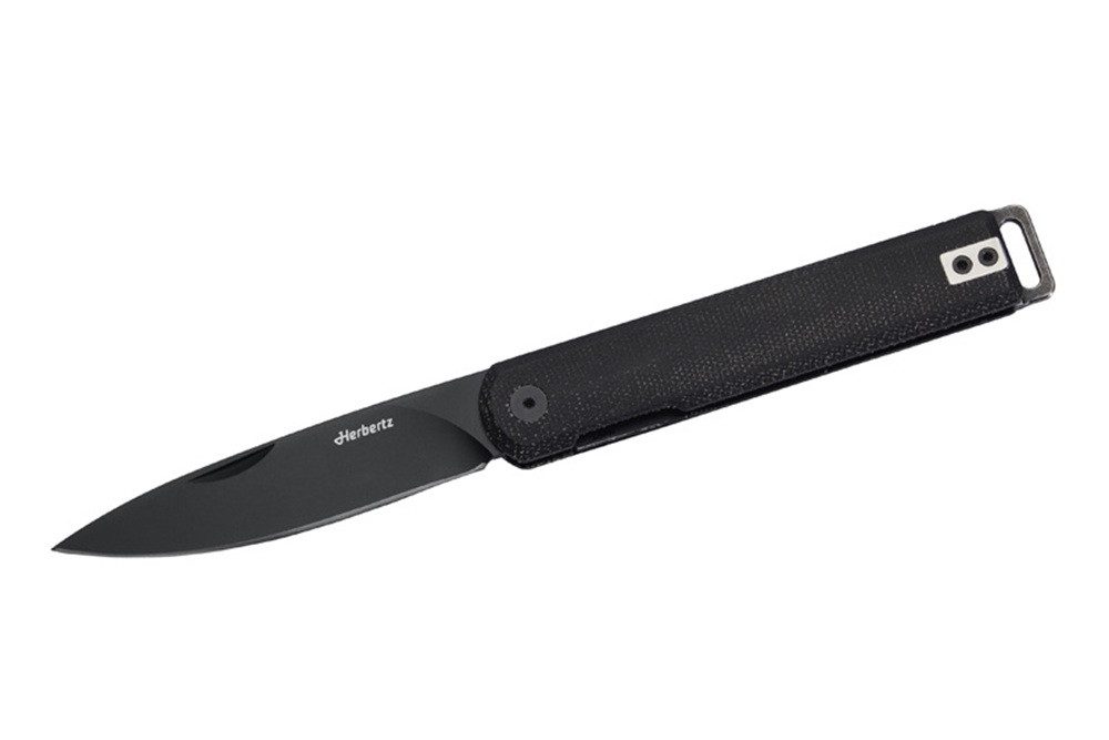 Herbertz Taschenmesser, Herbertz Taschenmesser Liner Lock, schwarz micarta