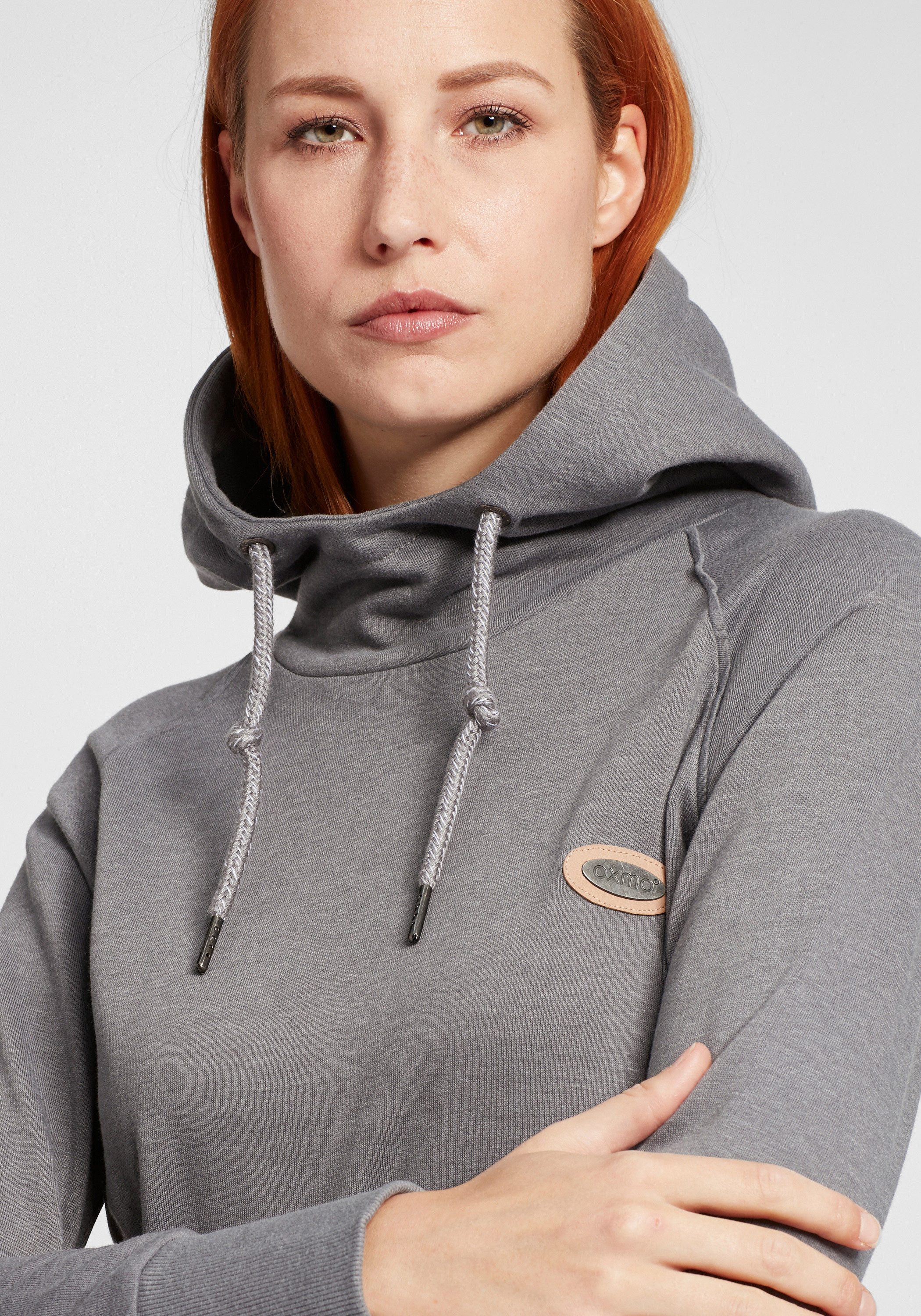 OXMO Hoodie OXPuja Sportlicher Sweat Hoodie mit detailreicher Kapuze