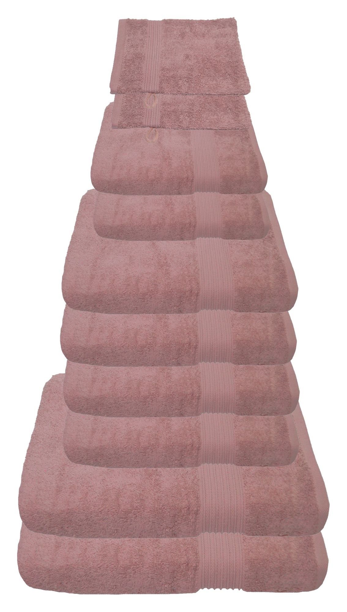 Julie Julsen Handtücher 10-Handtücher-Pastell Rosa, Baumwolle günstig online kaufen