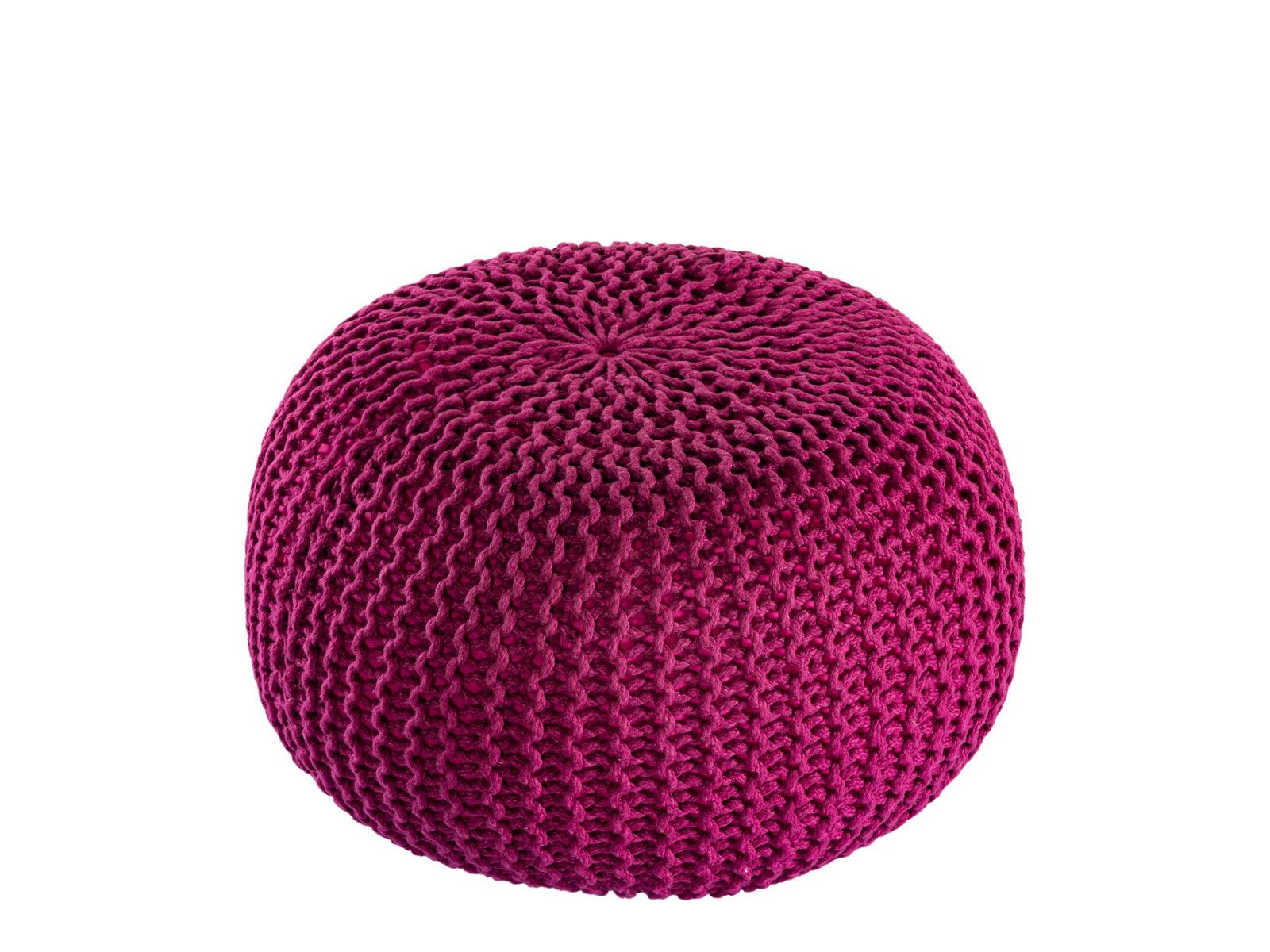 Amagohome Sitzhocker Pouf Outdoor ø 55 o. 45cm Bodenkissen Sitzpouf Hocker wetterfest pfleg