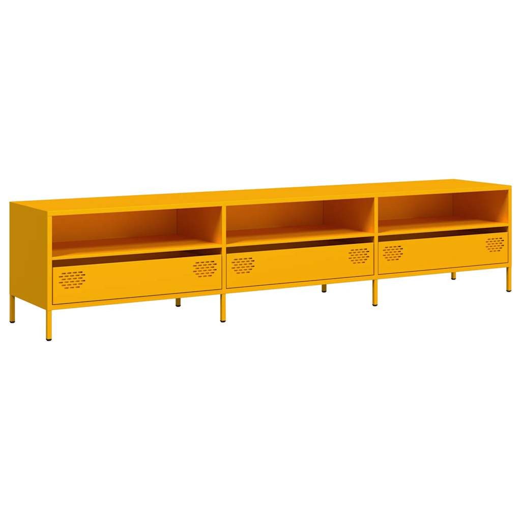 vidaXL TV-Schrank TV-Schrank Senfgelb 202x39x43,5 cm günstig online kaufen