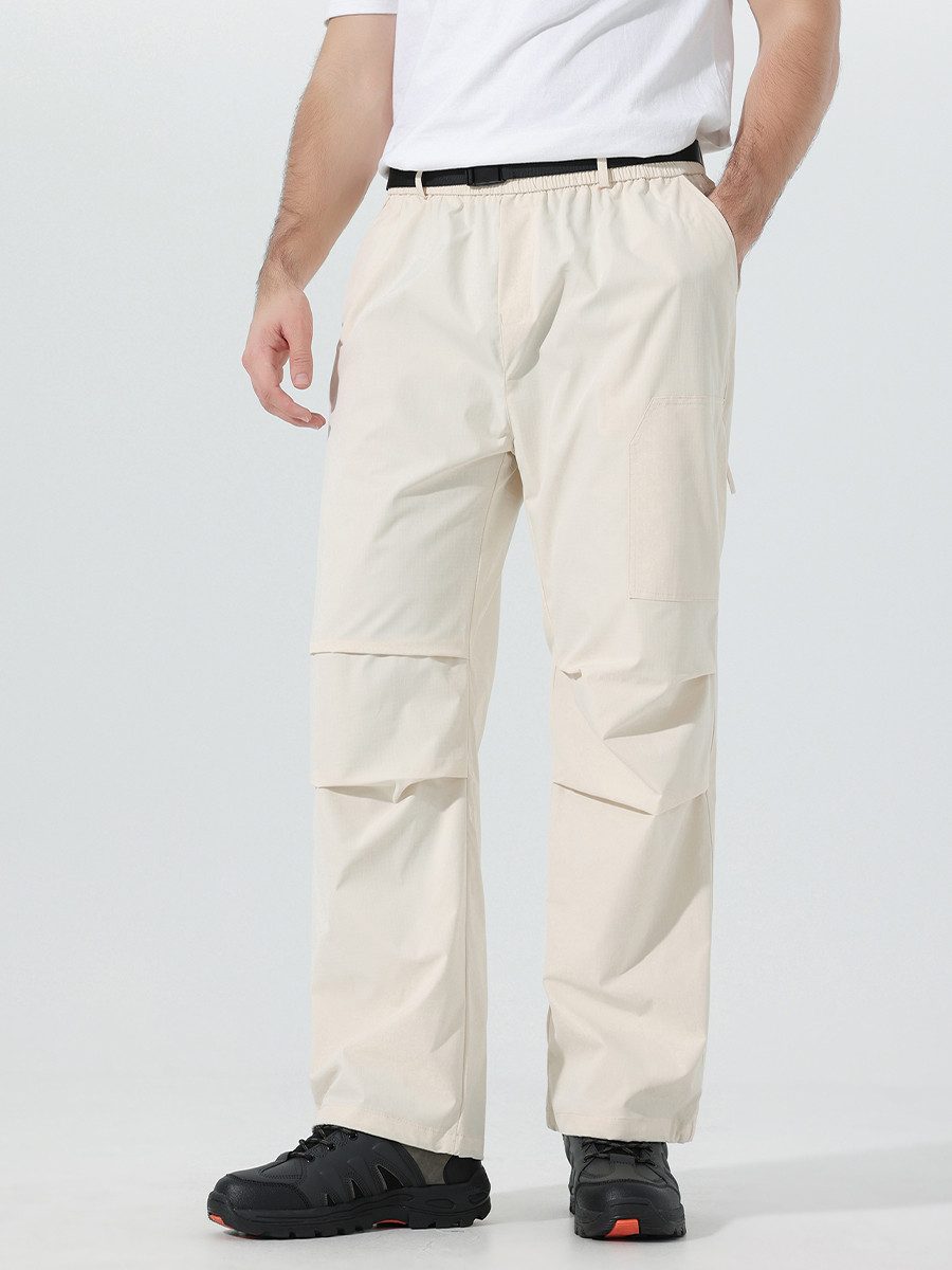 YOUTHUP Cargohose Herren Freizeithose im lockeren Schnitt für Outdoor