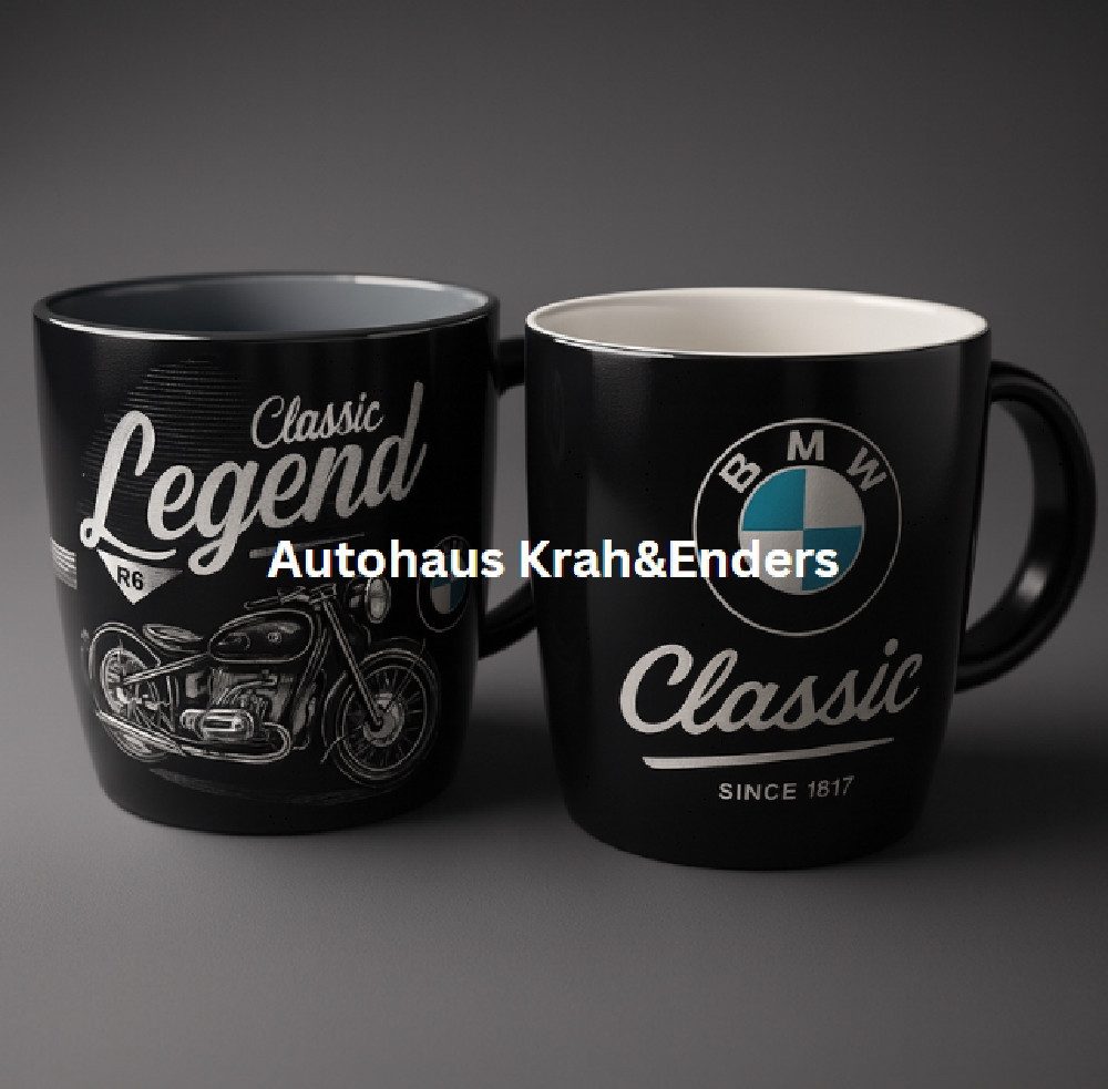 BMW Tasse 2x BMW M Logo Tasse Kaffebecher Kaffeetasse Becher Classic, 1-tlg.