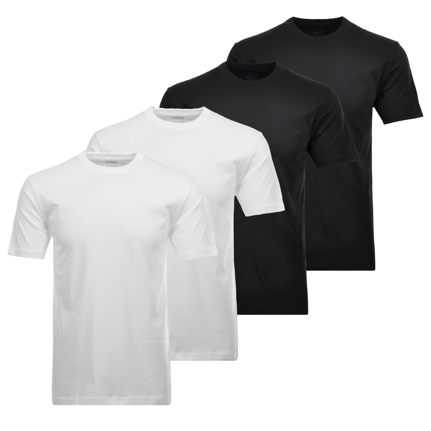 RAGMAN T-Shirt Basic (Sparpack) T-Shirts aus hochwertiger Baumwolle günstig online kaufen