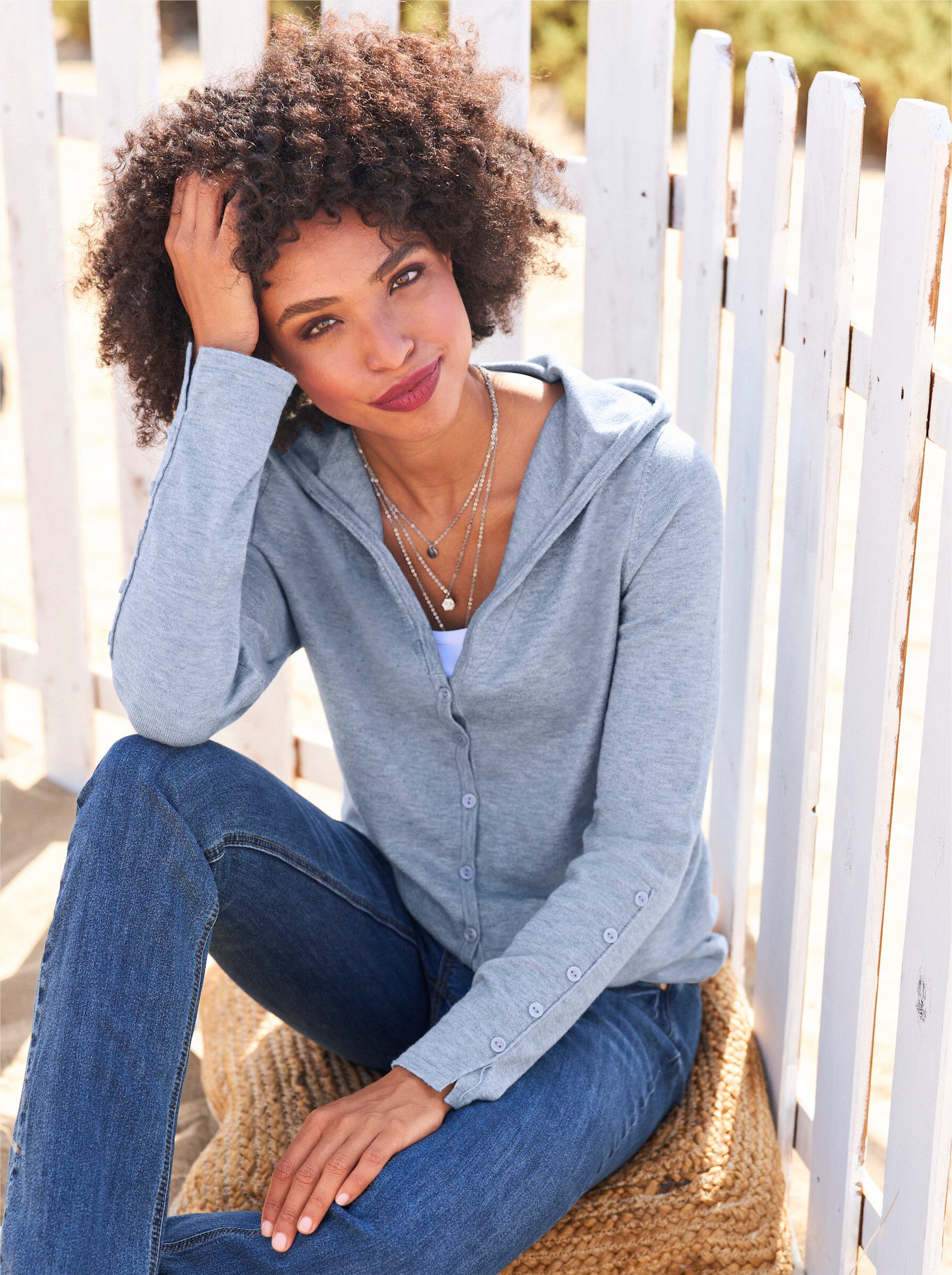 heine Strickjacke Cardigan