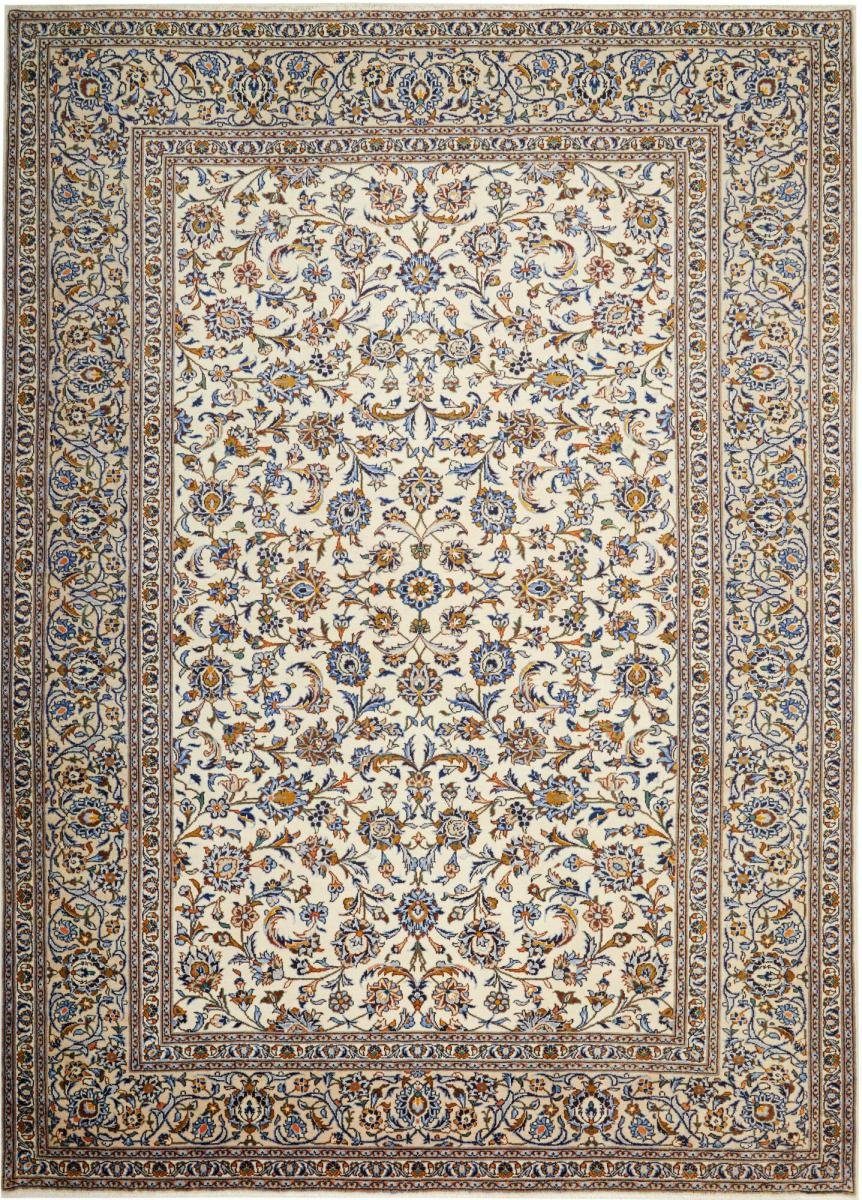 Orientteppich Keshan 238x330 Handgeknüpfter Orientteppich / Perserteppich, Nain Trading, rechteckig, Höhe: 12 mm