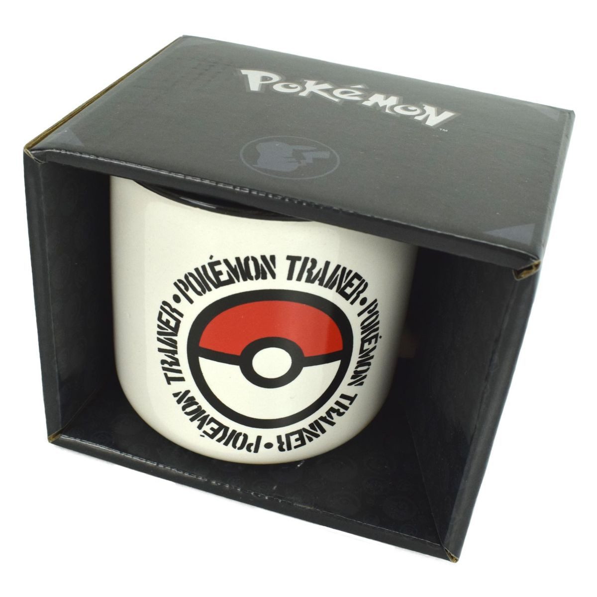 Stor Tasse Tasse Pokeball Motiv Pokemon 400 ml aus Keramik, 1-tlg., Keramik, authentisches Design