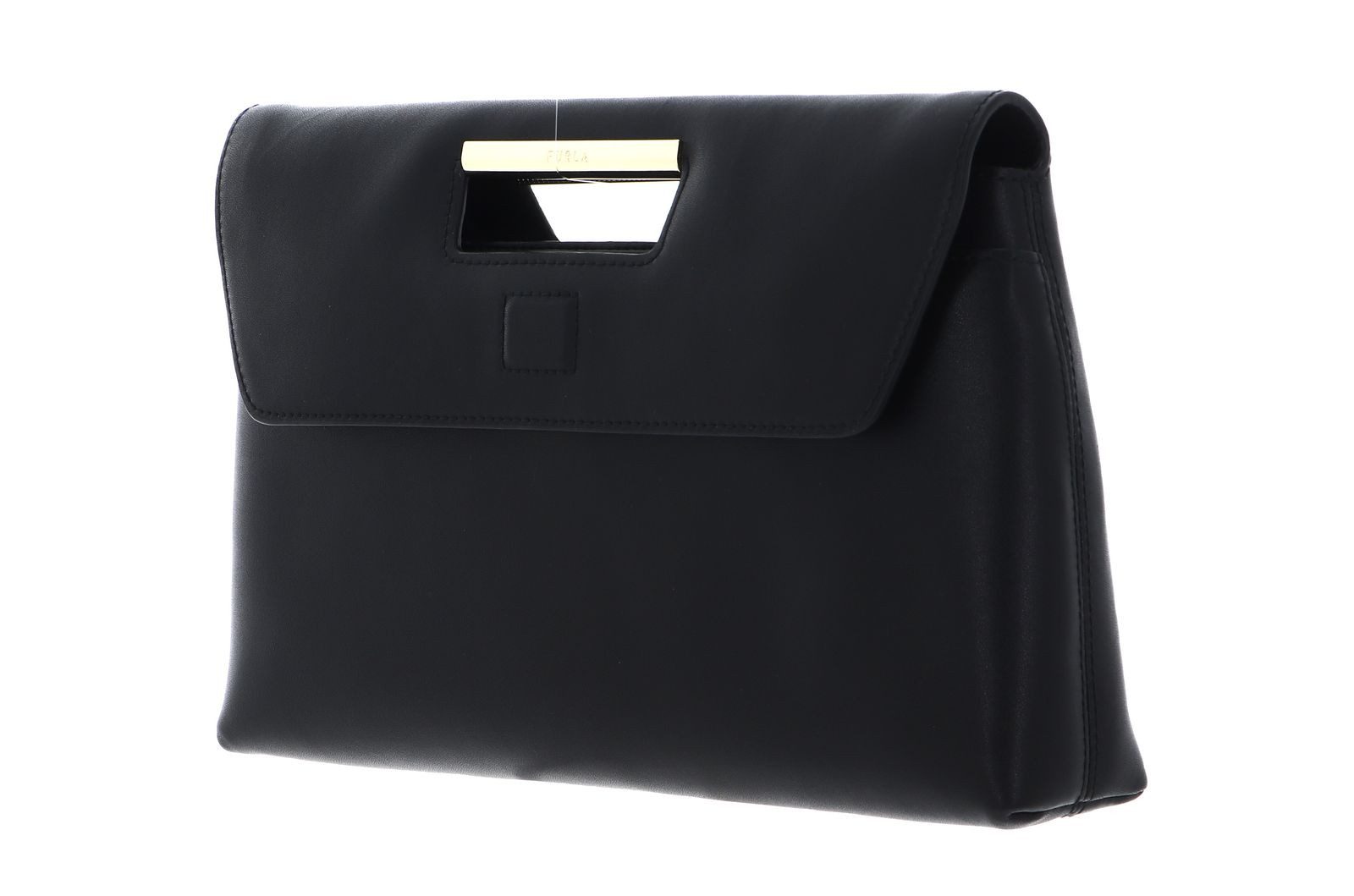 Furla Clutch Pouch, aus echtem Leder