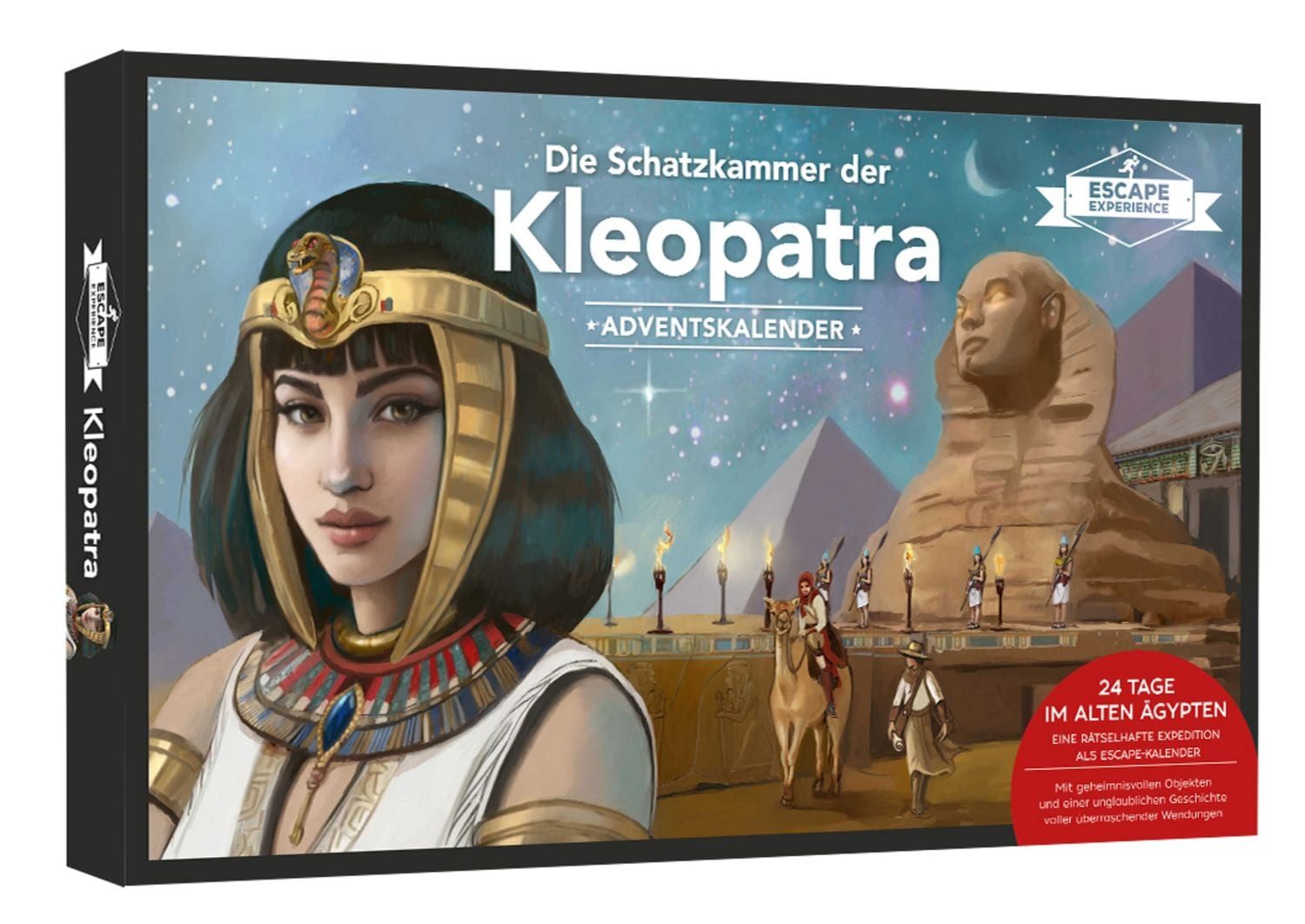 Escape Experience Adventskalender – Die Schatzkammer der Kleopatra / Markus Müller