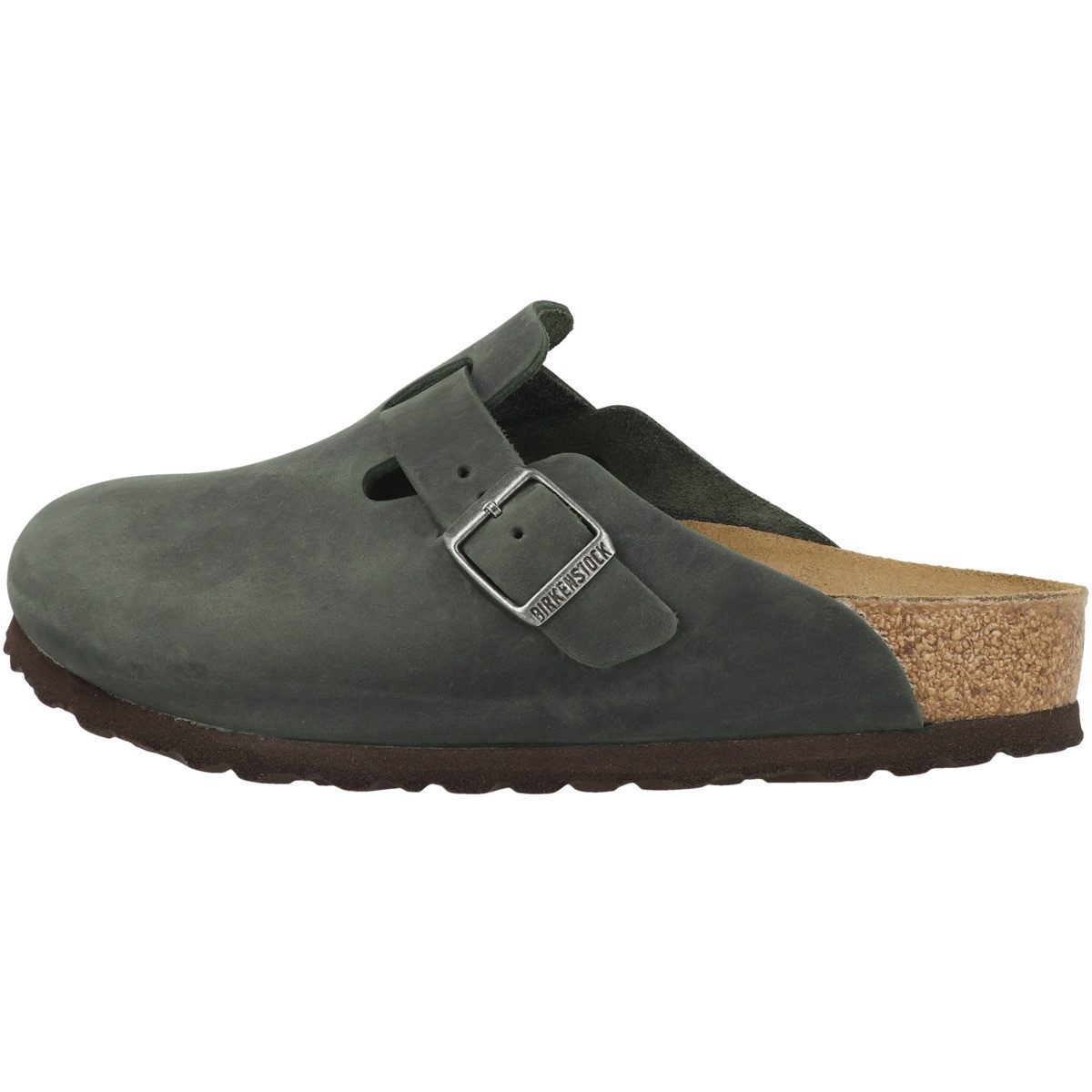 Birkenstock Boston Geöltes Nubukleder normal Unisex Erwachsene Clog Sandalen, Hausschuhe, Pantoletten, Badeschuhe, Gartenschuhe