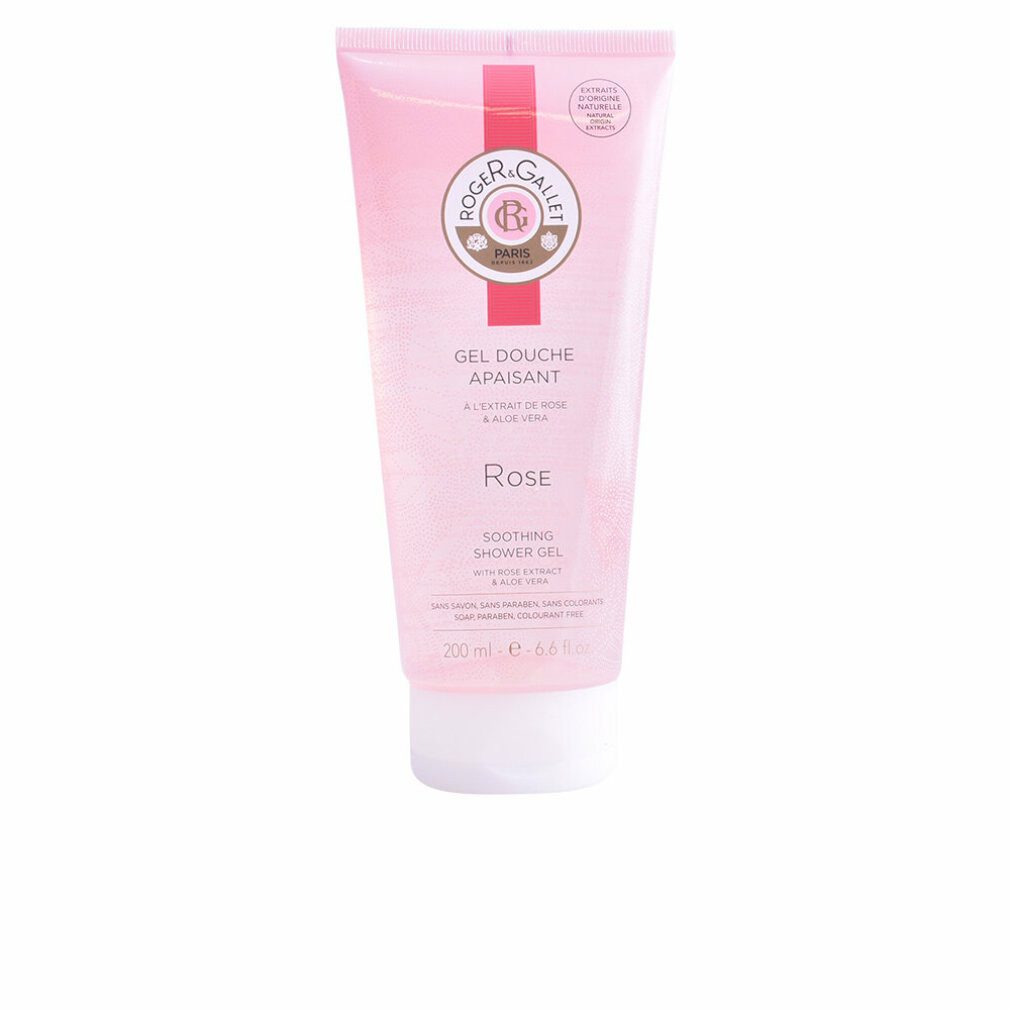 ROGER & GALLET Duschgel ROSE gel douche apaisant 200ml