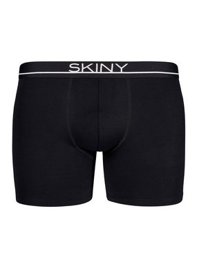 Skiny Retro Pants Herren Pant long leg Micro Deluxe (Stück, 1-St) gerader Beinausschnitt