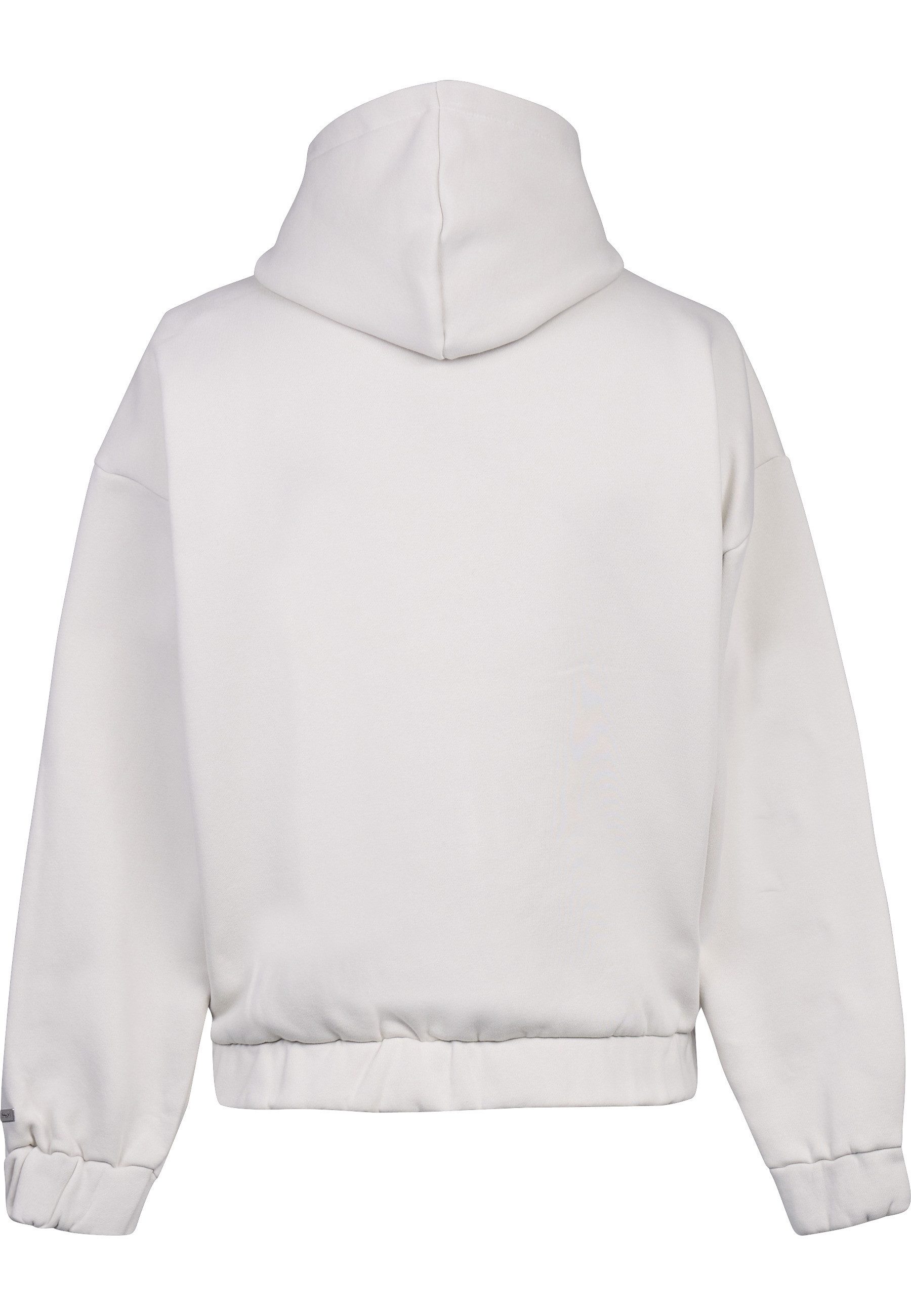 Dropsize Sweatjacke Dropsize HEAVY OVERSIZE EMBO ZIPPER HOODIE