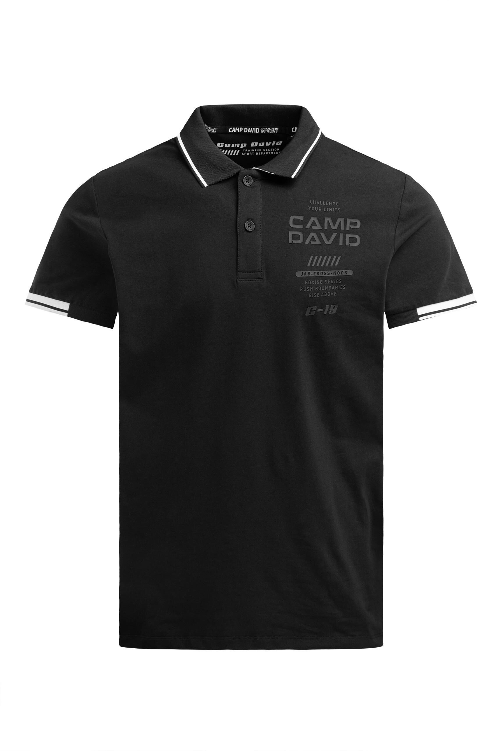 CAMP DAVID Poloshirt aus Baumwolle