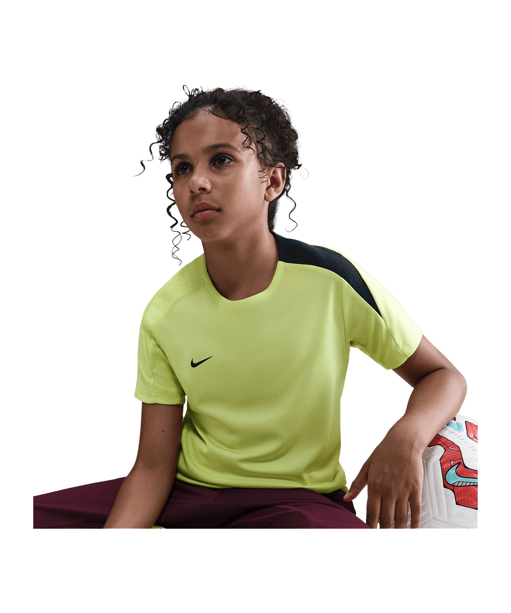 Nike T-Shirt Nike Performance Strike 24 Trainingsshirt Kids Polyester – Bild 5 von 5