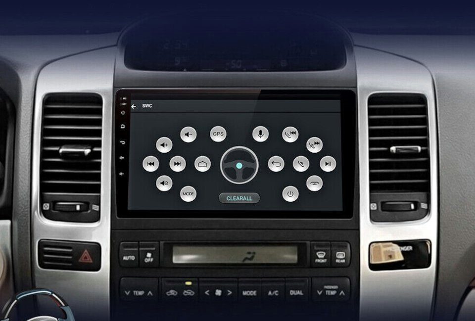 Autoradio für ROM GX470, Toyota Prado Lexus GABITECH Android 11 Navi 16GB GPS 9"