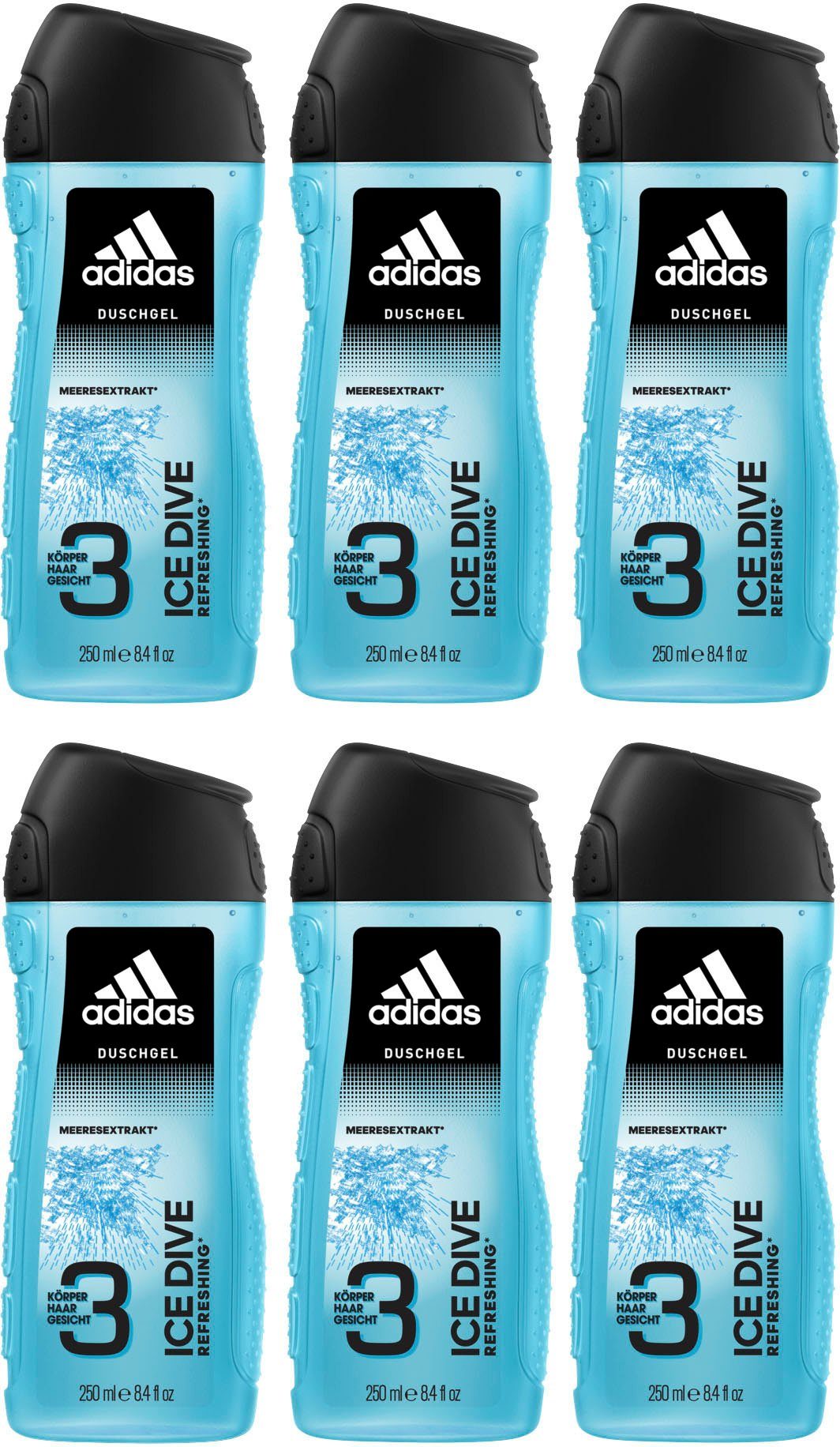 adidas Performance Duschgel »Ice Dive 3in1«, 6-tlg., für Männer online  kaufen | OTTO