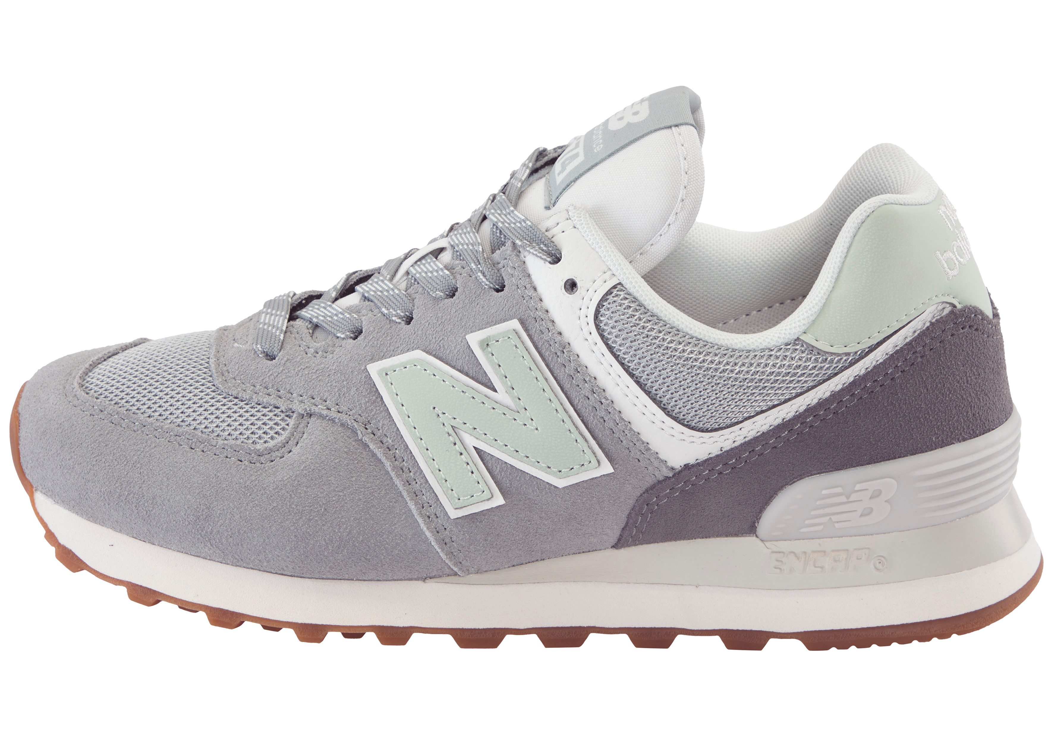New Balance 574 Sneaker für Erwachsene, mit Gummilaufsohle