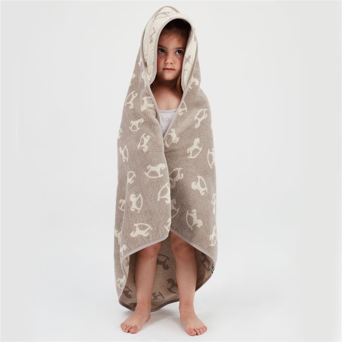 SEI Design Kapuzenhandtuch Kapuzentuch 80x80 Babyhandtuch mit Kapuze, Frottee (Liebevoll verpackt in einem hochwertigen Geschenkkarton – ideal zum Verschenken), – Bild 3 von 5