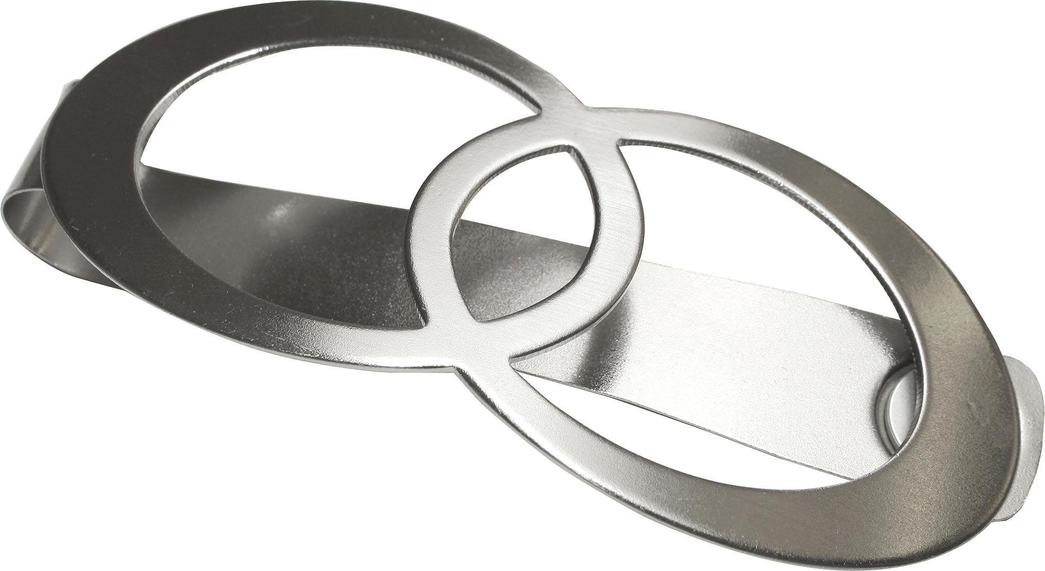 Dekospange Raffspange Infinity Doppelring