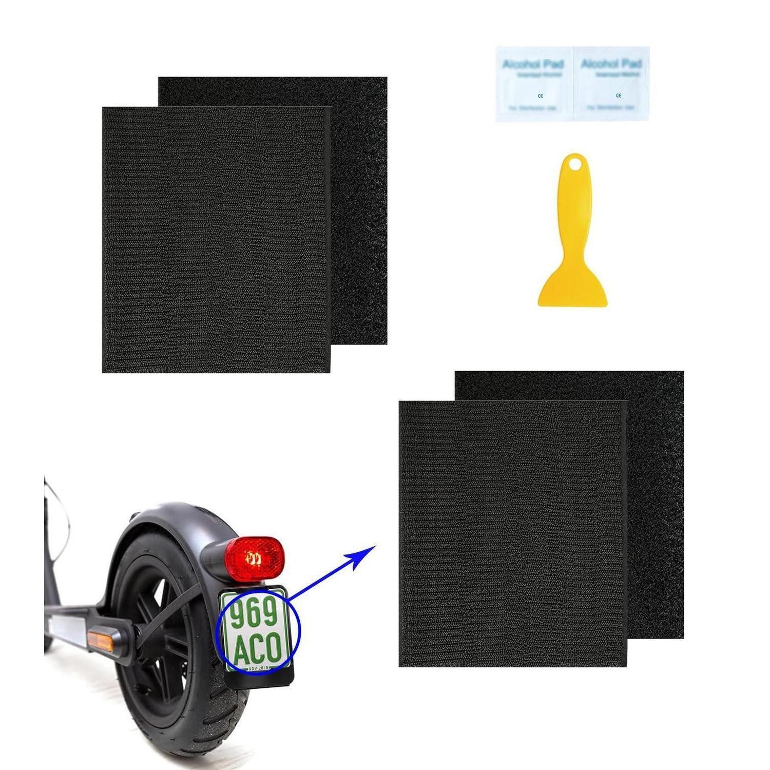 LuxusKollektion Kennzeichenhalter Kennzeichenhalter 2 Paar Selbstklebende Kennzeichenhalter