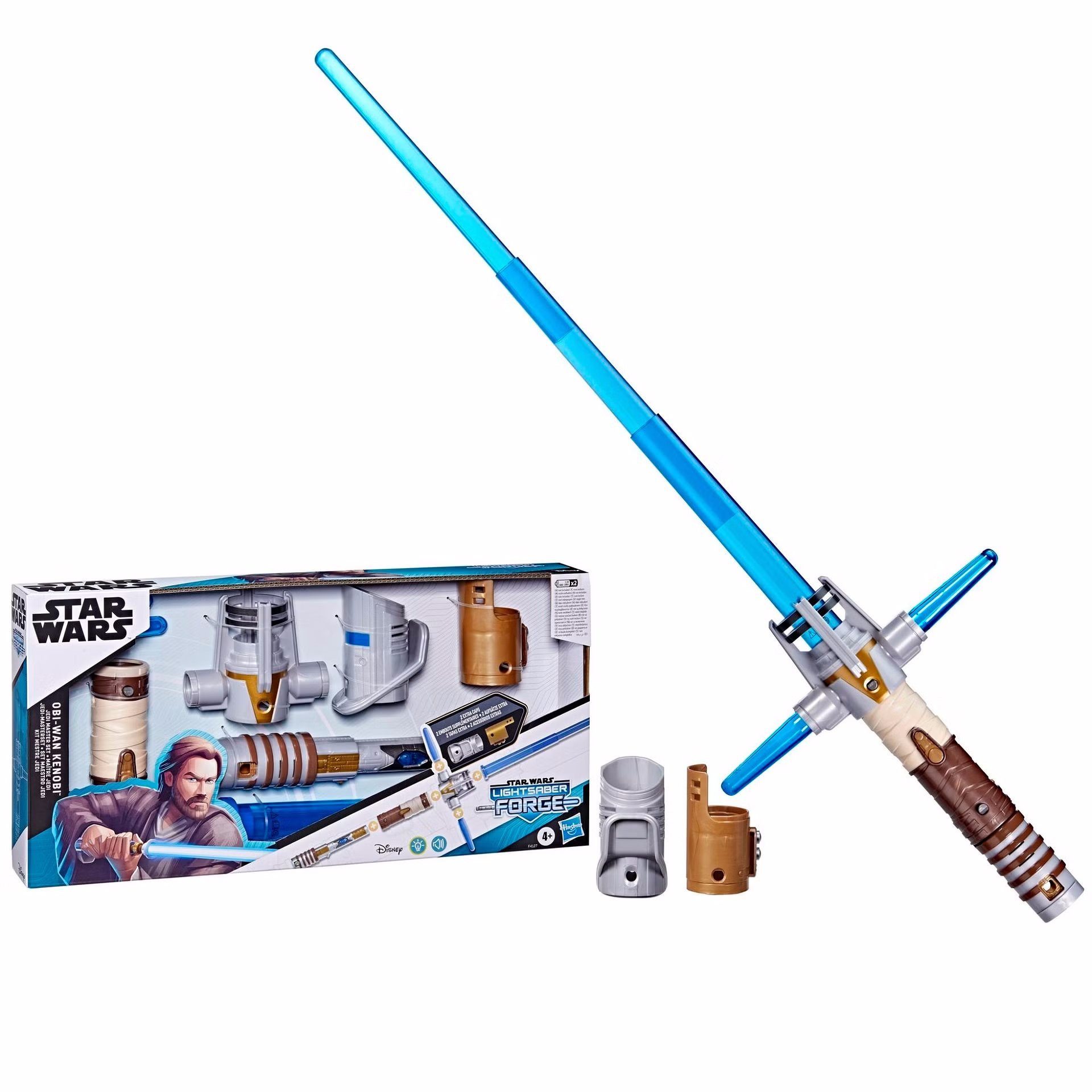 Hasbro Lichtschwert Star Wars Sound Lichtschwert Forge Obi-Wan Kenobi, Mach dir die Kraft der Macht zunutze mit dem STAR WARS LIGHTSABER FORG
