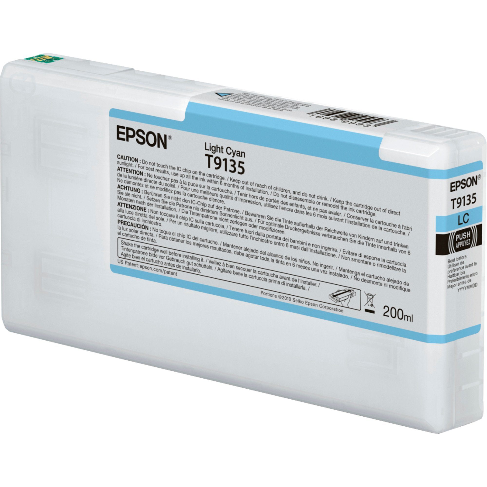 (C13T913500) Tintenpatrone Tinte T9135 Epson Epson hellcyan